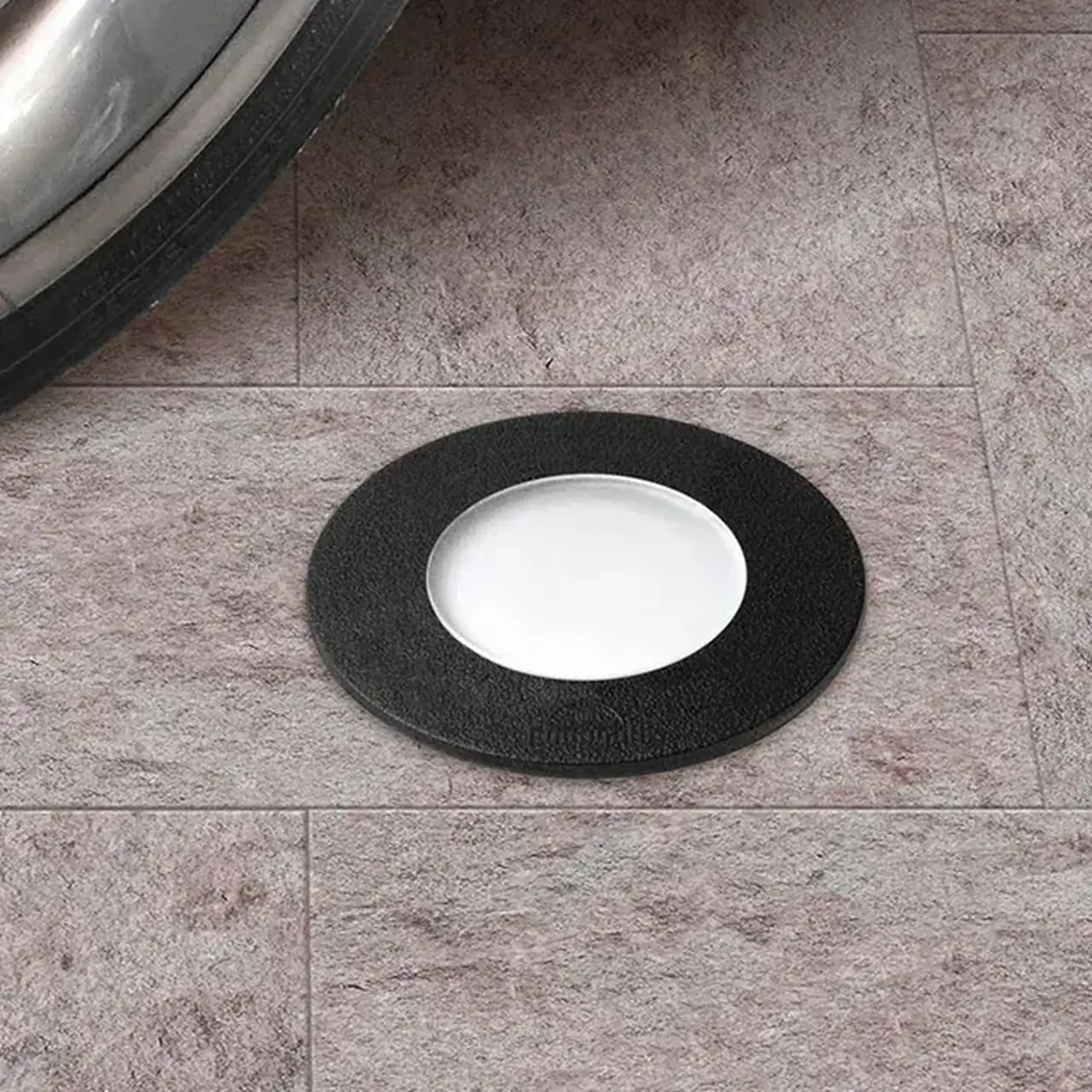 Corp de iluminat încastrat în sol CECI 90 3.5 W GU10 366 lm 220 - 240 V IP67 Fumagalli - Culoare Negru/Alb mat