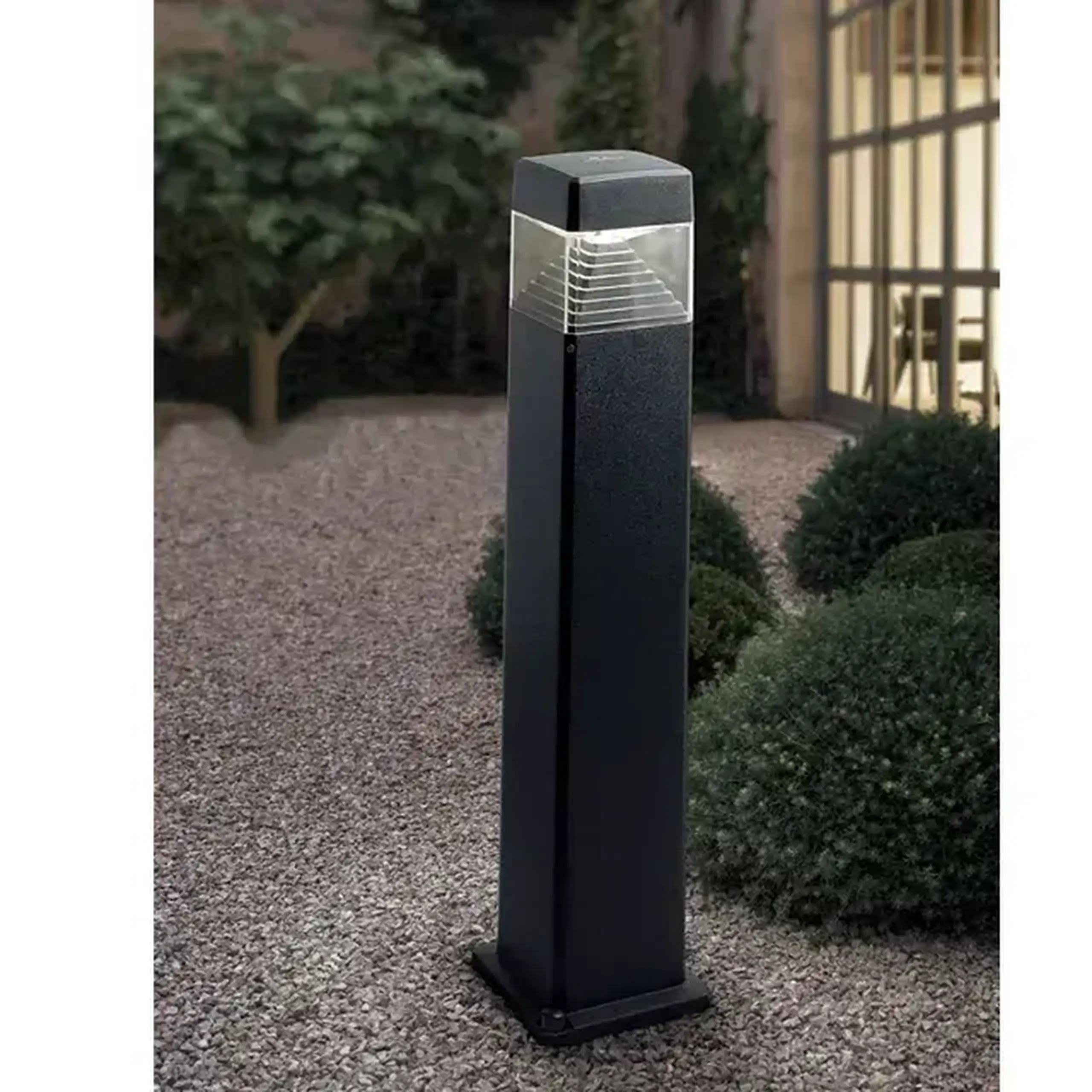 Corp de iluminat ESTER 500 7 W GX53 220 - 240 V IP55 Fumagalli - Negru/Transparent ESTER 500
