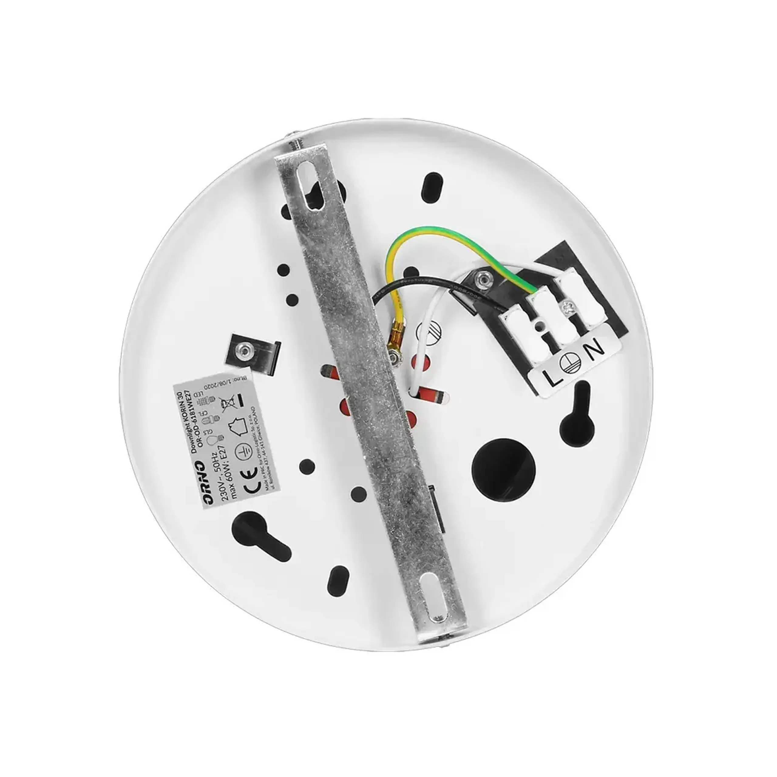 Corp de iluminat KORIN 16 60 W E27 220 - 240 V IP20 ORNO