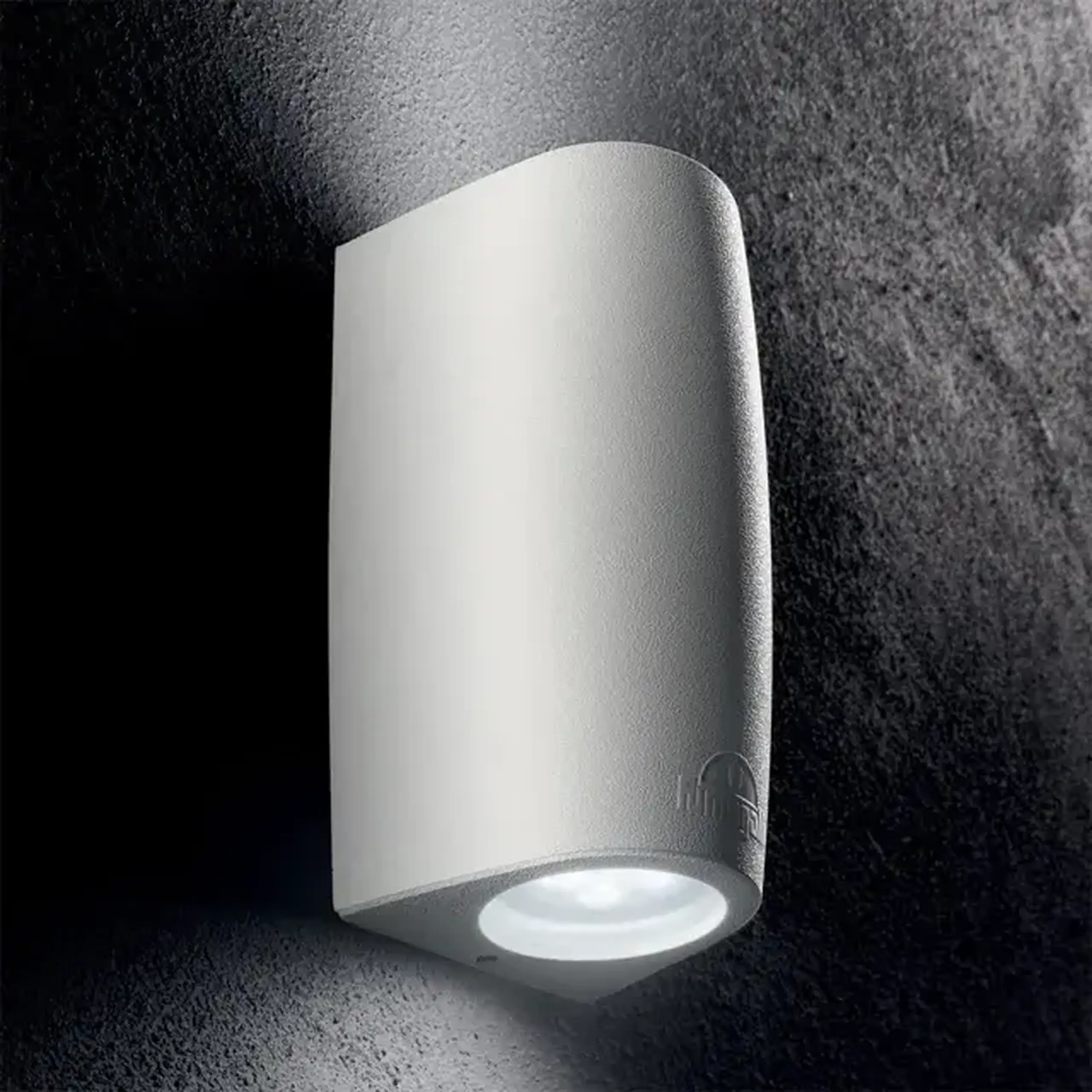 Corp de iluminat MARTA 90 2L FROSTED 7 W GU10 IP55 2700 - 4000 K 220 - 240 V Fumagalli - Alb 7 W (W)
