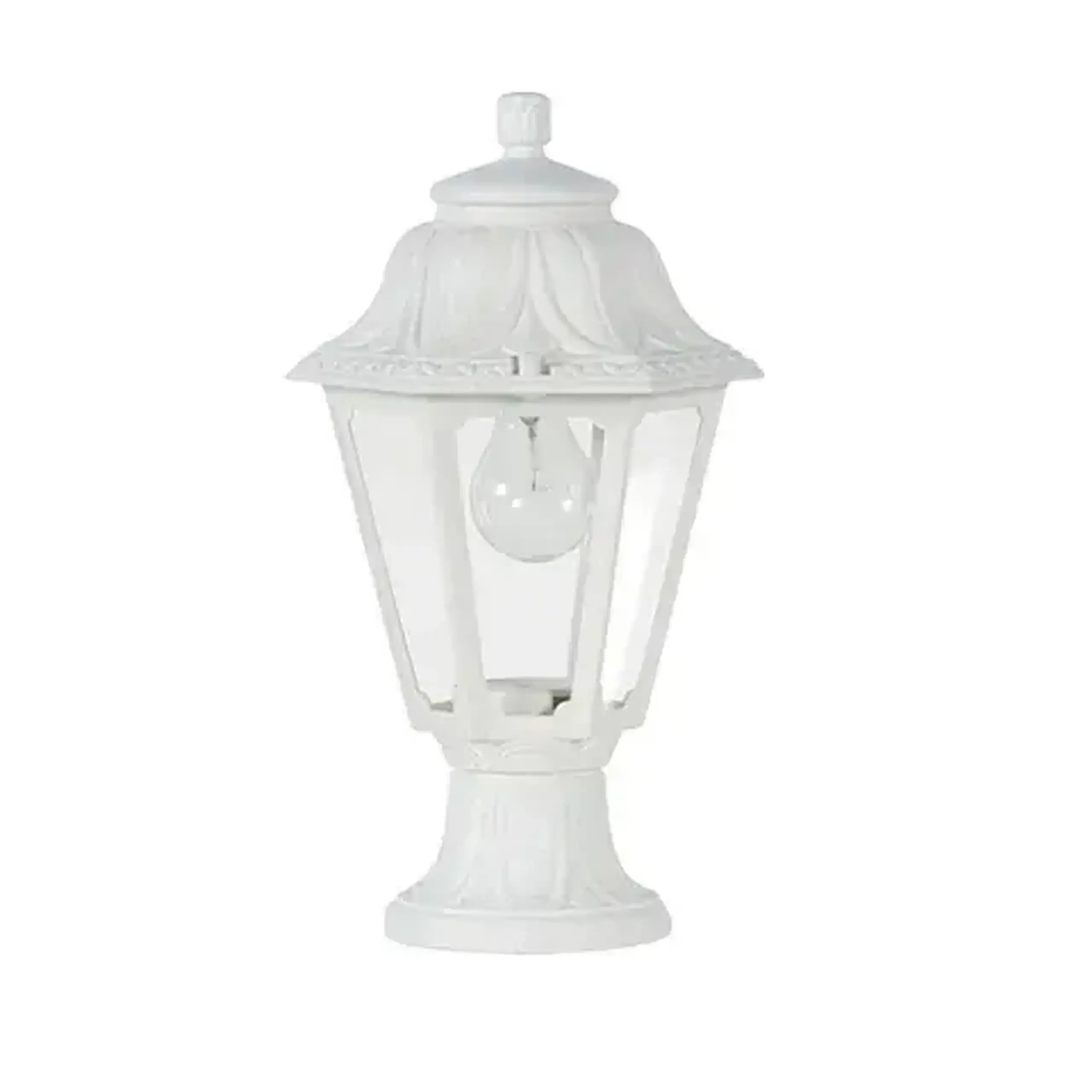 Corp de iluminat MIKROLOT/ANNA 60 W E27 220 - 240 V IP55 Fumagalli - Culoare Alb/Transparent