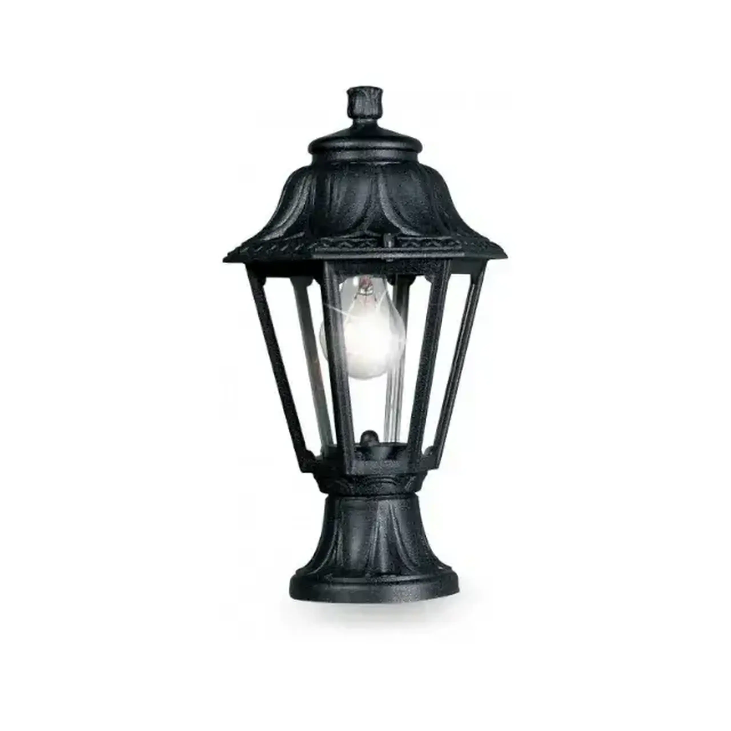 Corp de iluminat MIKROLOT/ANNA 60 W E27 220 - 240 V IP55 Fumagalli - Culoare Negru/Transparent