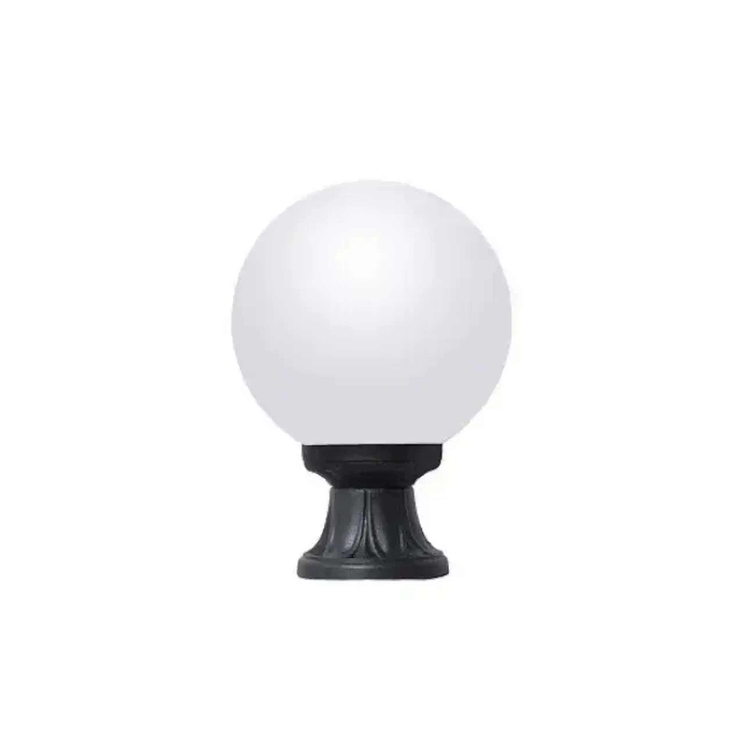 Corp de iluminat MIKROLOT/GLOBE 250 60 W E27 220 - 240 V IP55 Fumagalli - Culoare Negru/Opal