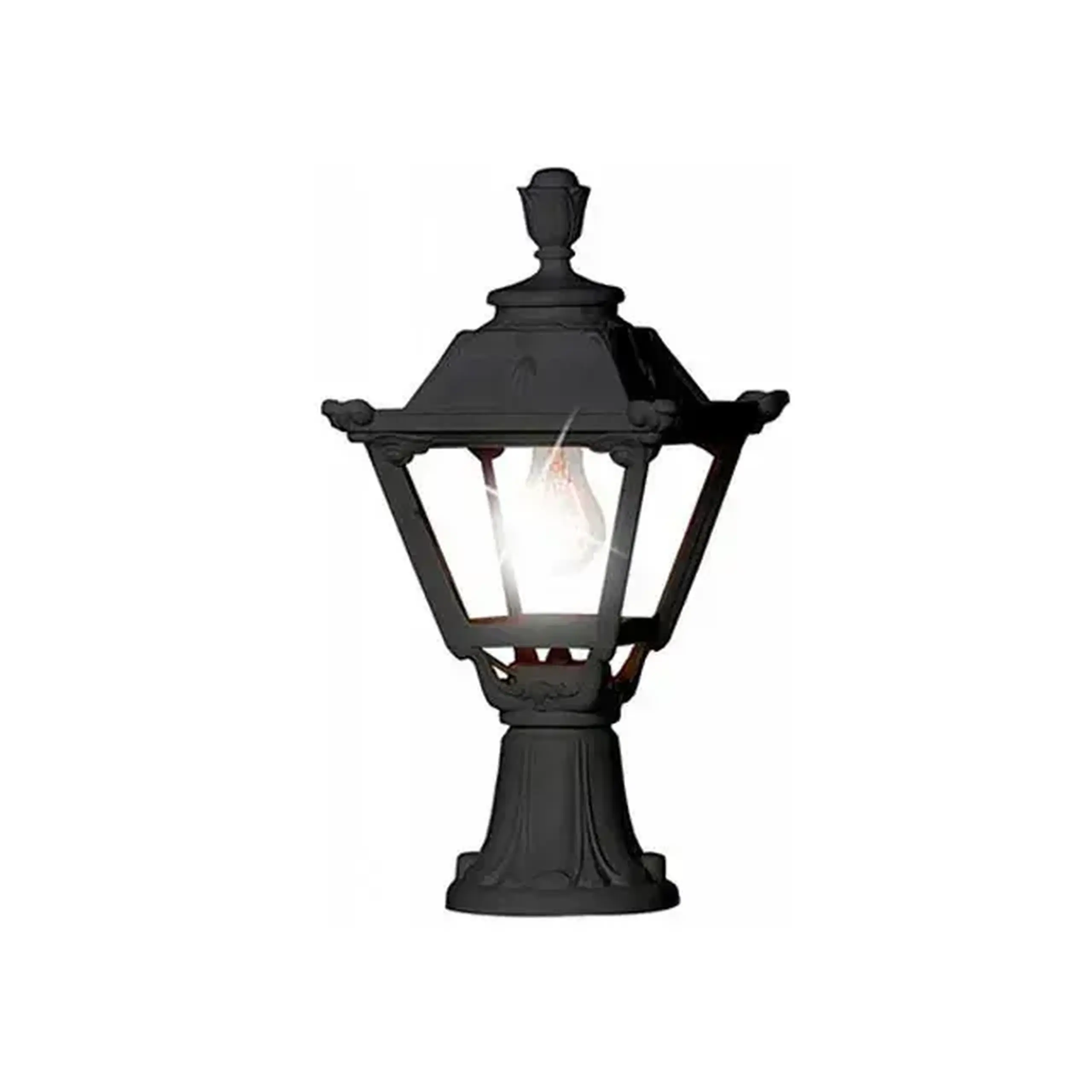 Corp de iluminat MINILOT/GOLIA 60 W E27 220 - 240 V IP55 Fumagalli - Culoare Negru/Transparent