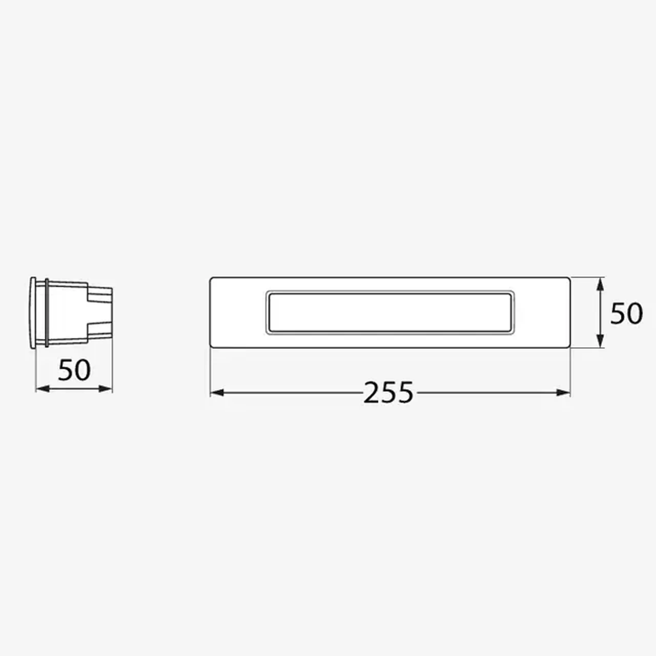 Corp de iluminat NINA 270 10.5 W R7S 2700 - 4000 - 6500 K 220 - 240 V IP55 Fumagalli