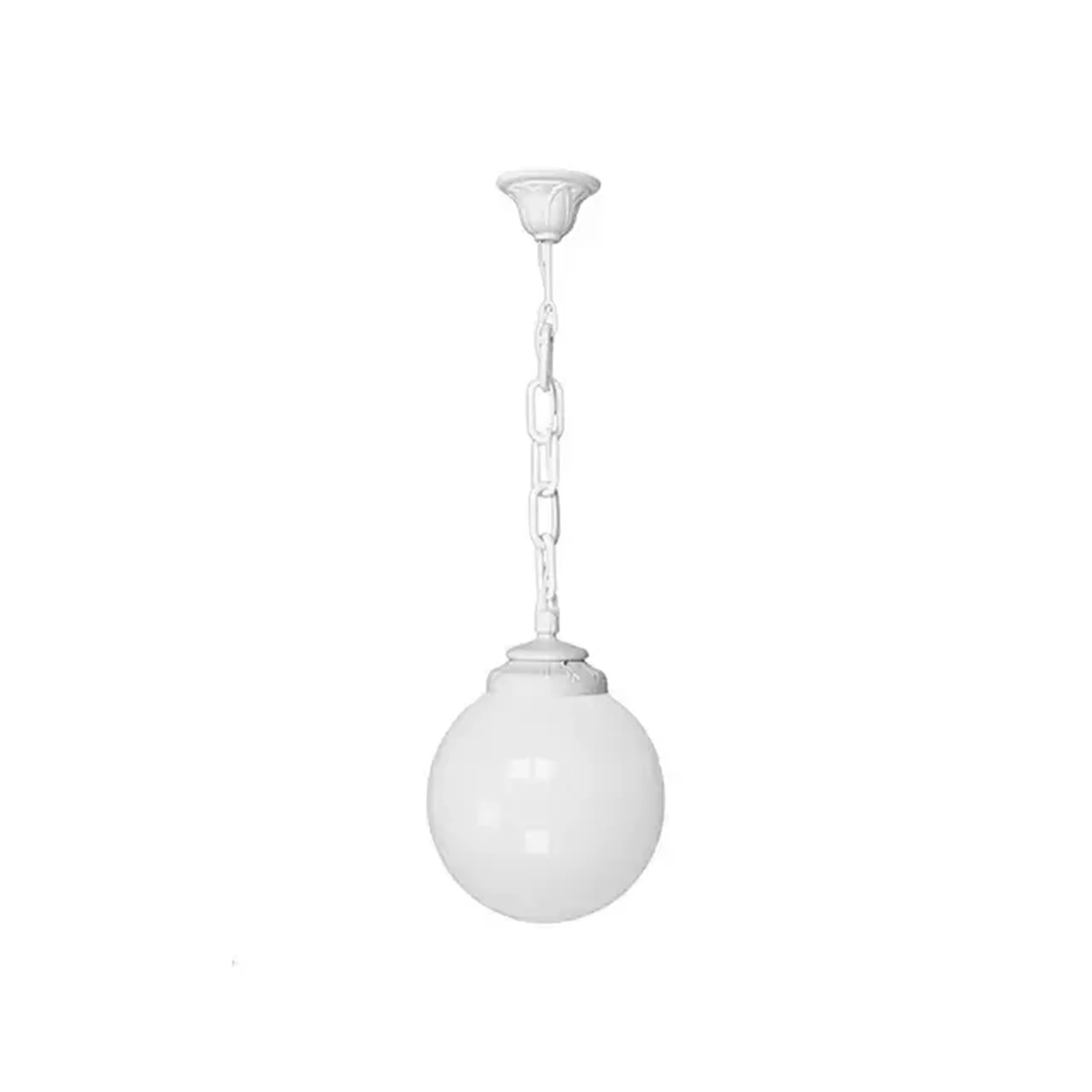 Corp de iluminat SICHEM/GLOBE 60 W E27 220 - 240 V IP55 Fumagalli - Culoare Alb/Opal