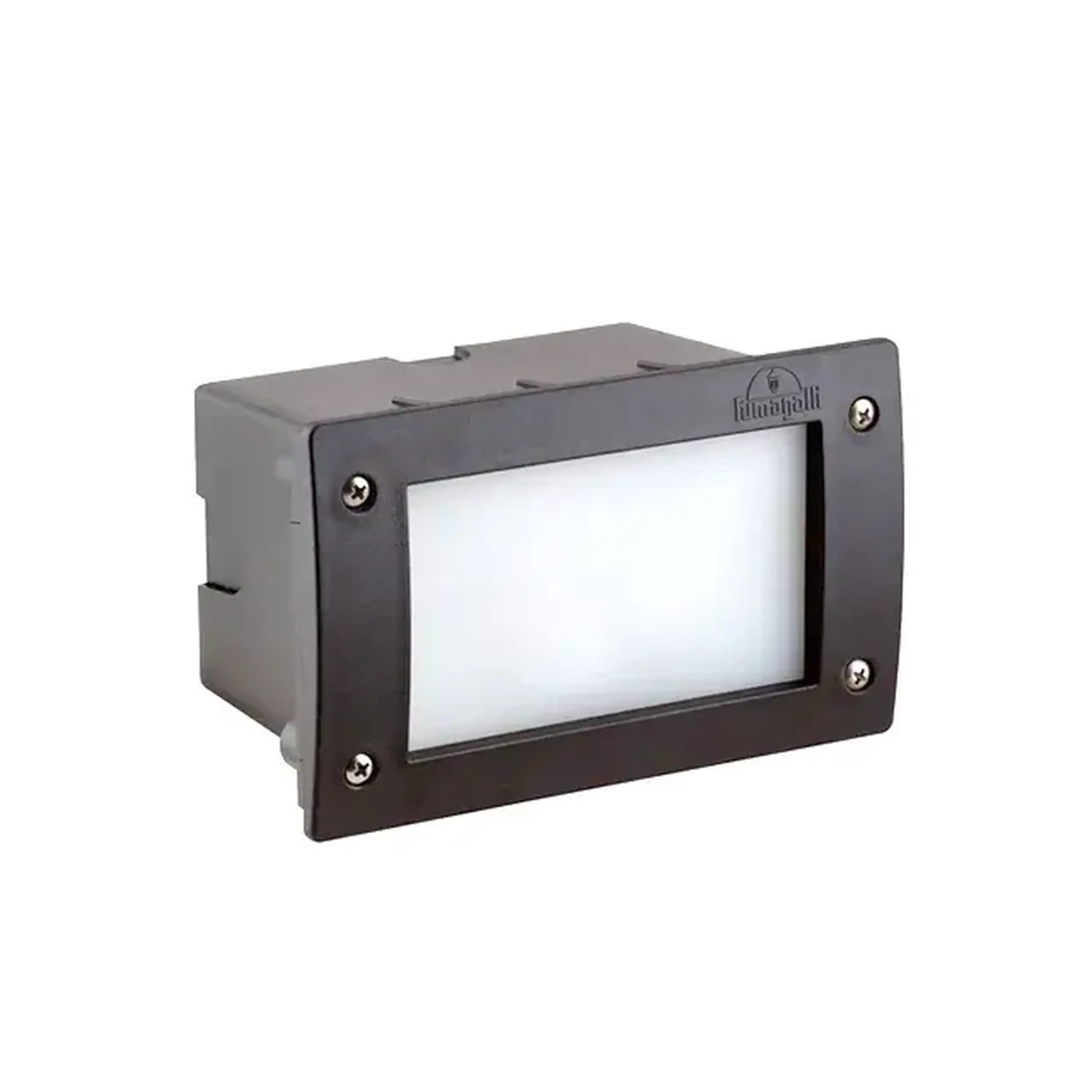 Corp de iluminat LETI 100 3 W GX53 350 lm 220 - 240 V IP66 Fumagalli - Negru/Opal LETI 200