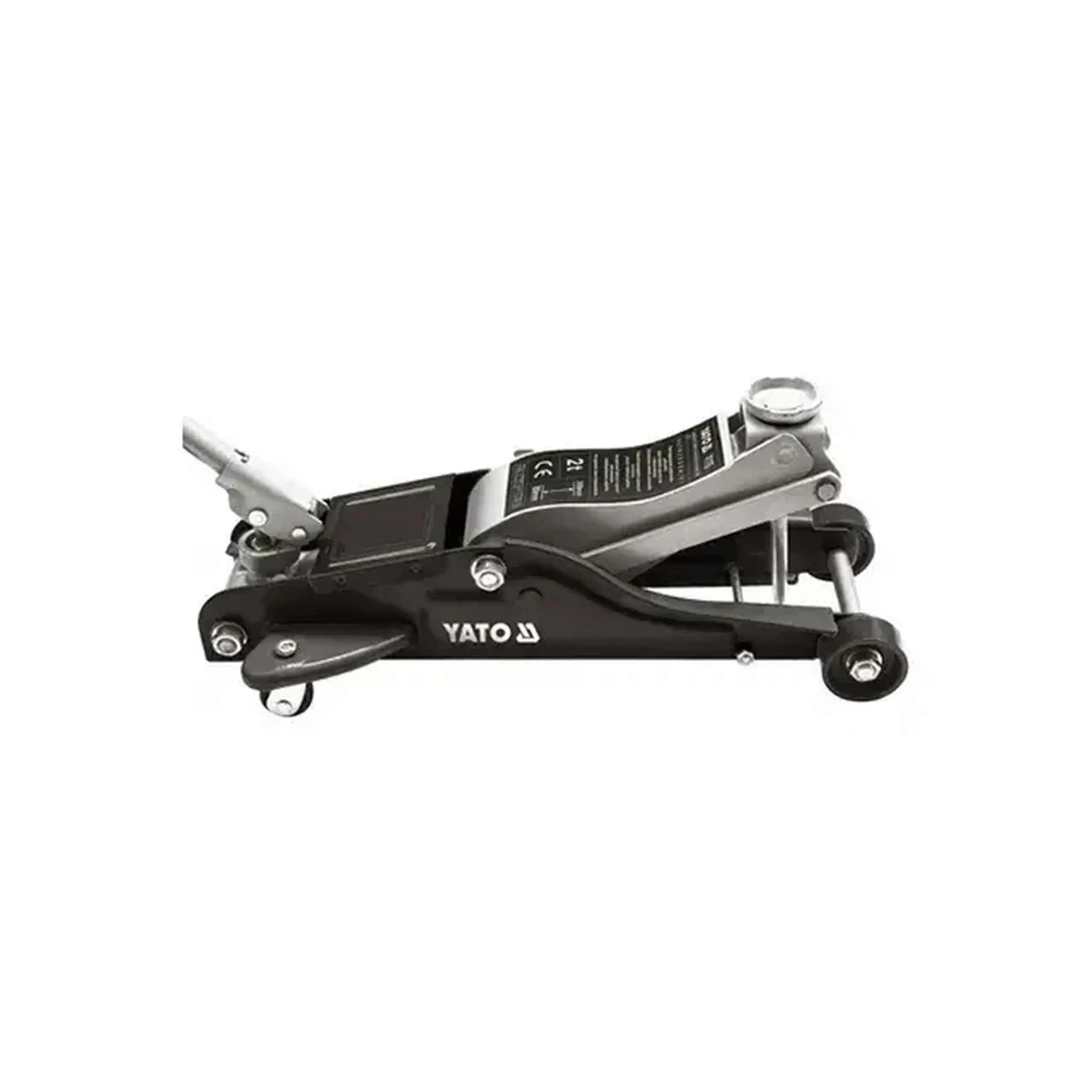 Cric hidraulic auto cu profil jos 2 t Yato - Greutatea 13.5 kg