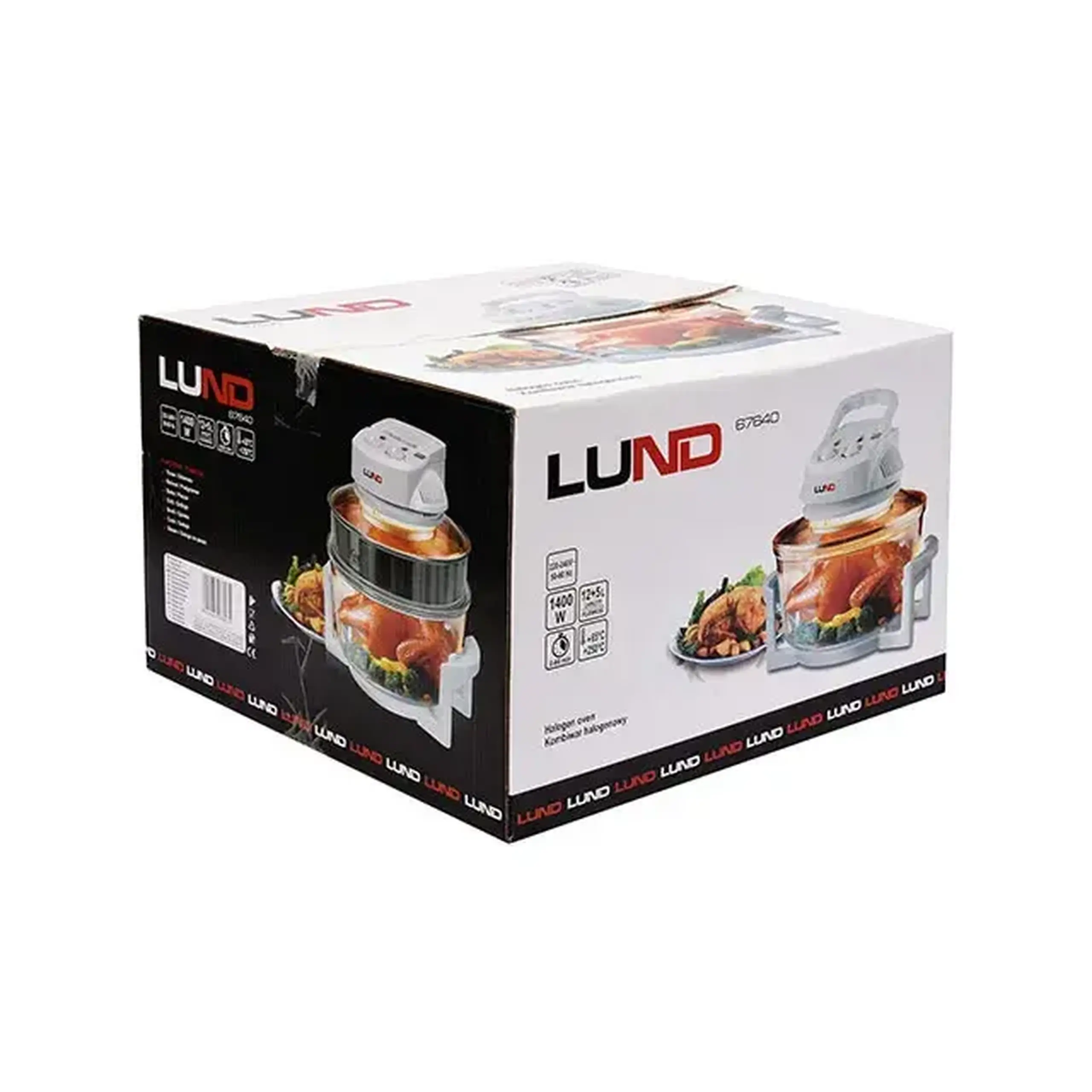 Aparat de gătit cu aburi Lund LUN67640 1400 W 220 - 240 V 17 l