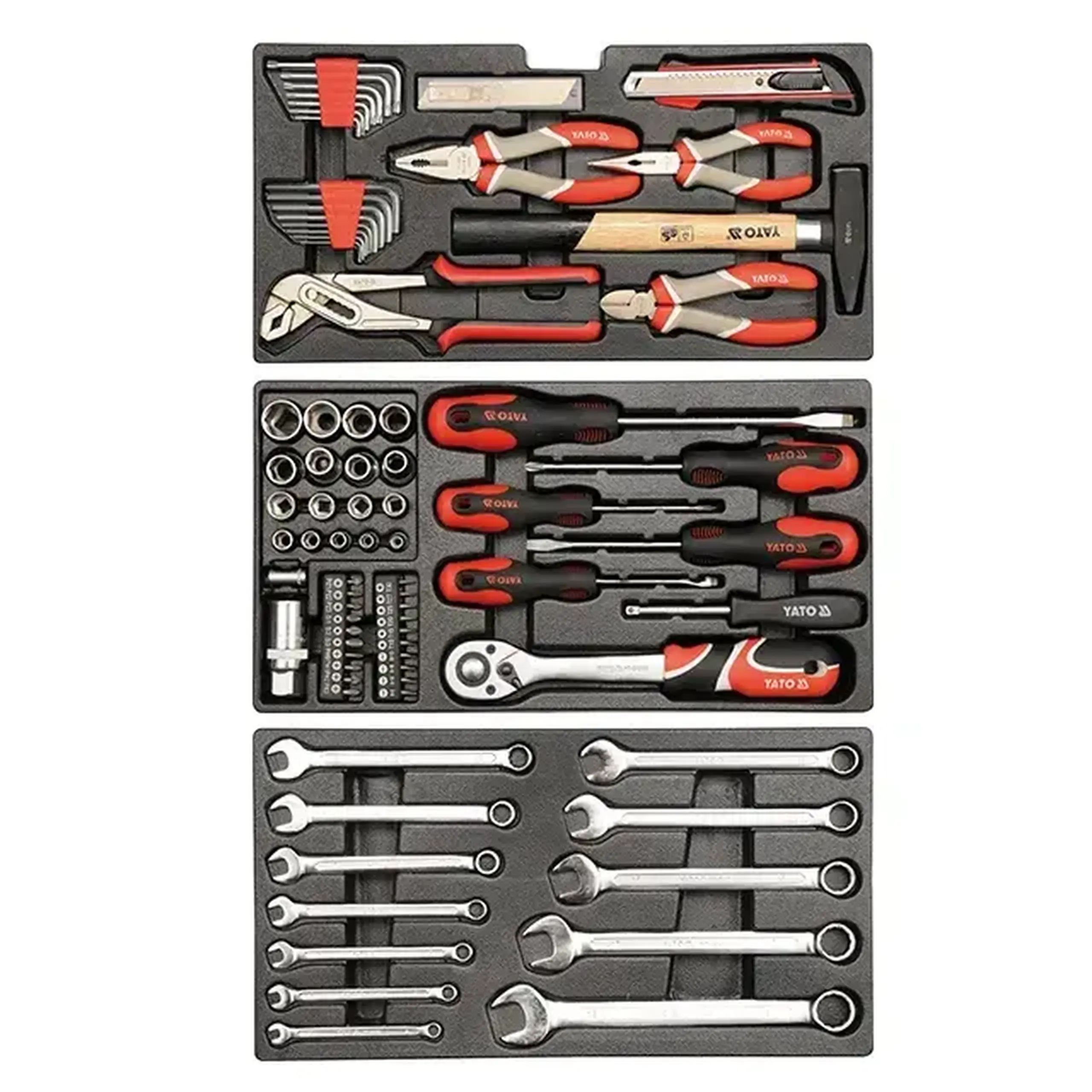 Cutie cu instrumente YT-38951 460 x 220 x 245 mm 80 Yato