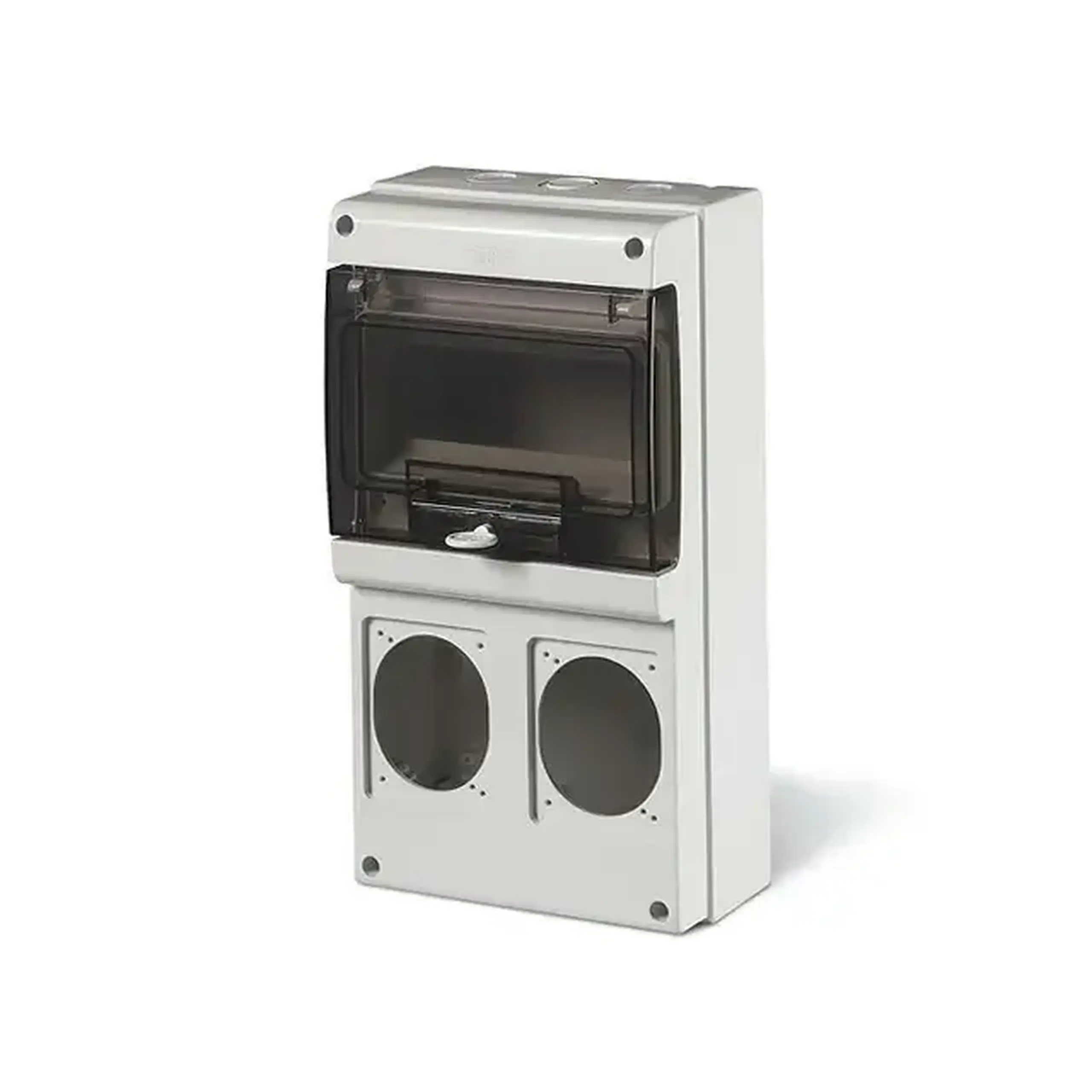Cutie pentru automate 4 module IP66 Scame - Gri 340 x 184 x 106 mm (L x W x H x Ø)