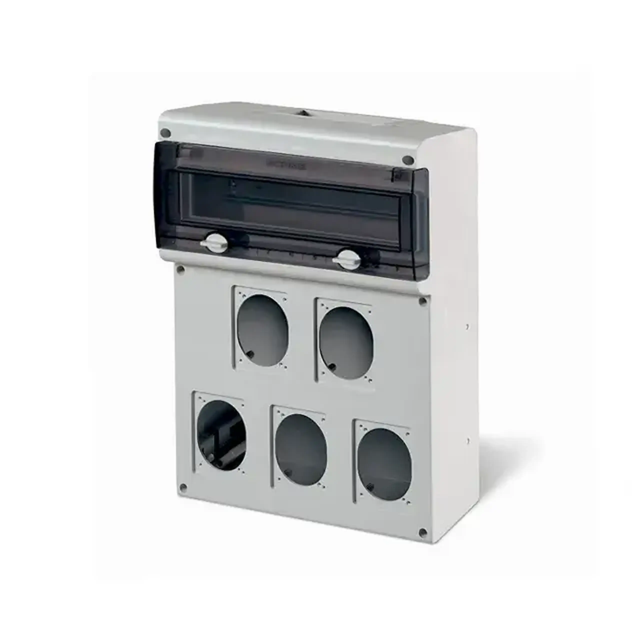 Cutie pentru automate 4 module IP66 Scame - Gri 212 x 415 x 105 mm (L x W x H x Ø)