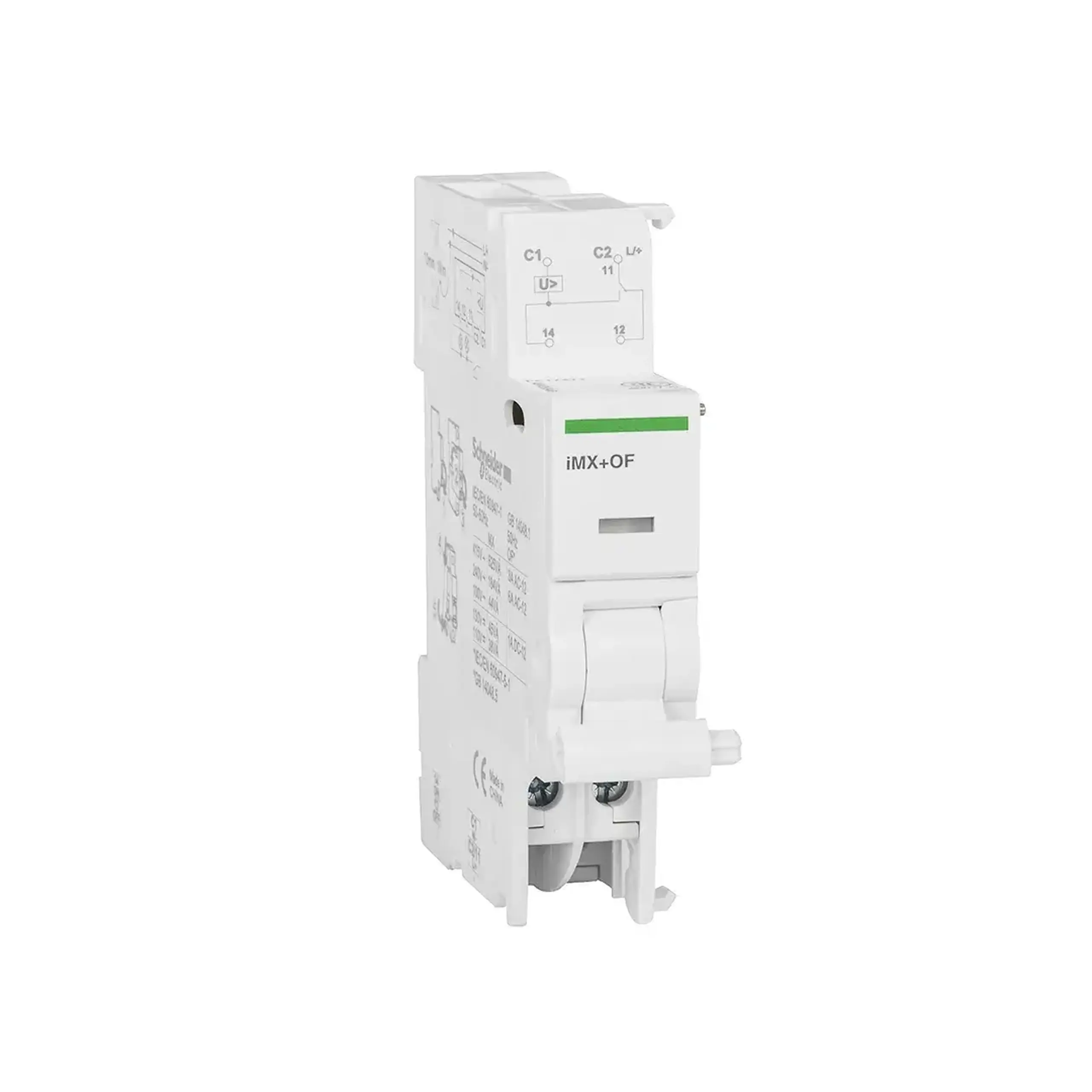 Declanșator de tensiune A9A26946 82.5 x 18 x 68 mm 0.5 A 100 - 415 V Schneider-Electric