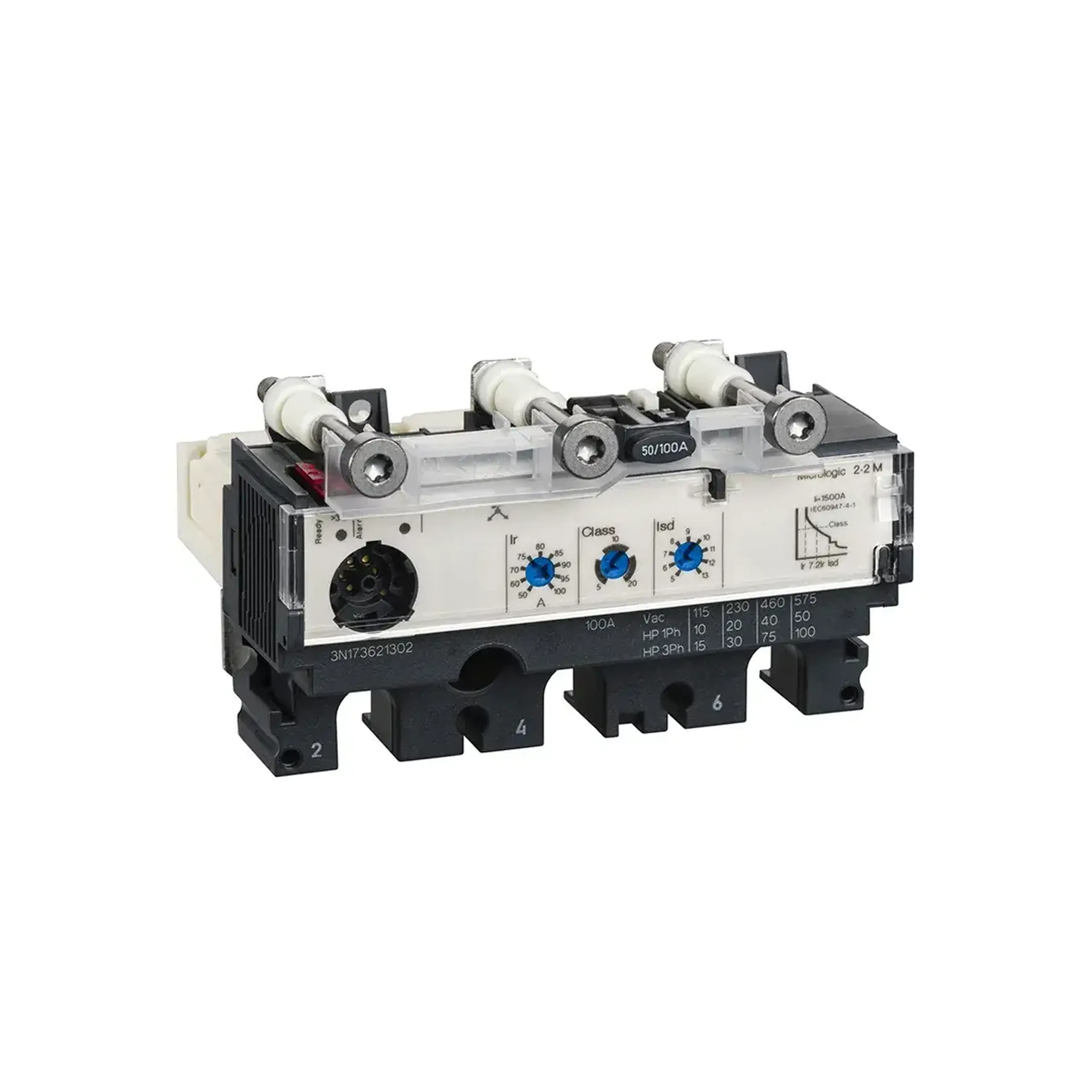 Declanșator LV430520 105 x 161 x 86 mm 150 A 690 V Schneider-Electric