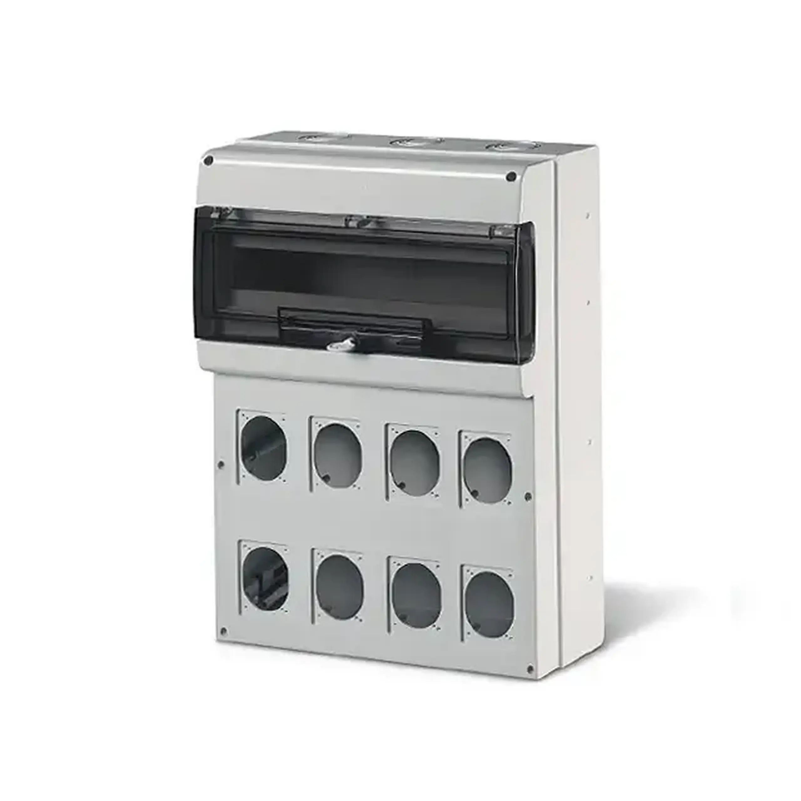 Cutie pentru automate 4 module IP66 Scame - Gri 550 x 477 x 150 mm (L x W x H x Ø)