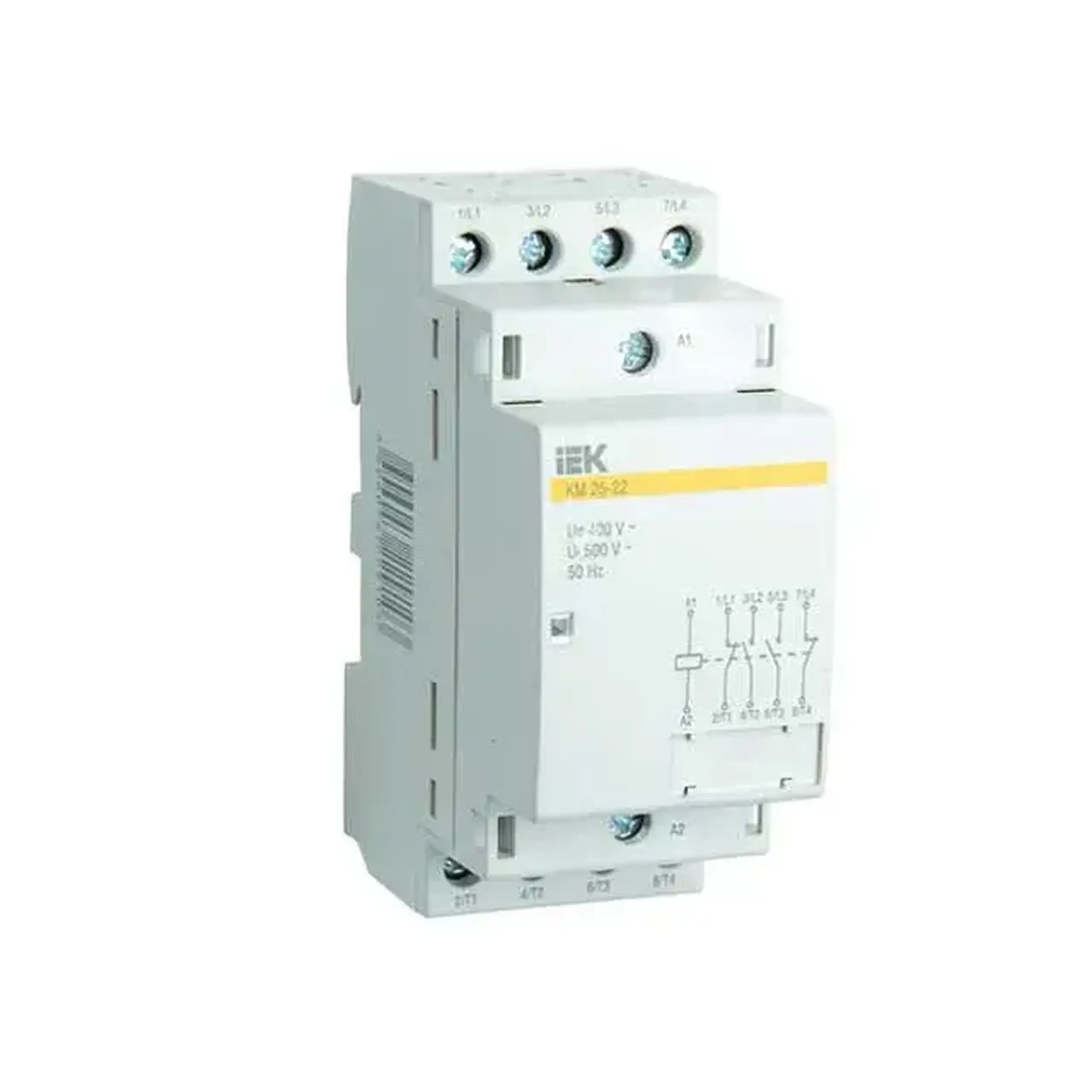 Contactor modular KM25-22 25 A 50 Hz 400 V IP20 IEK