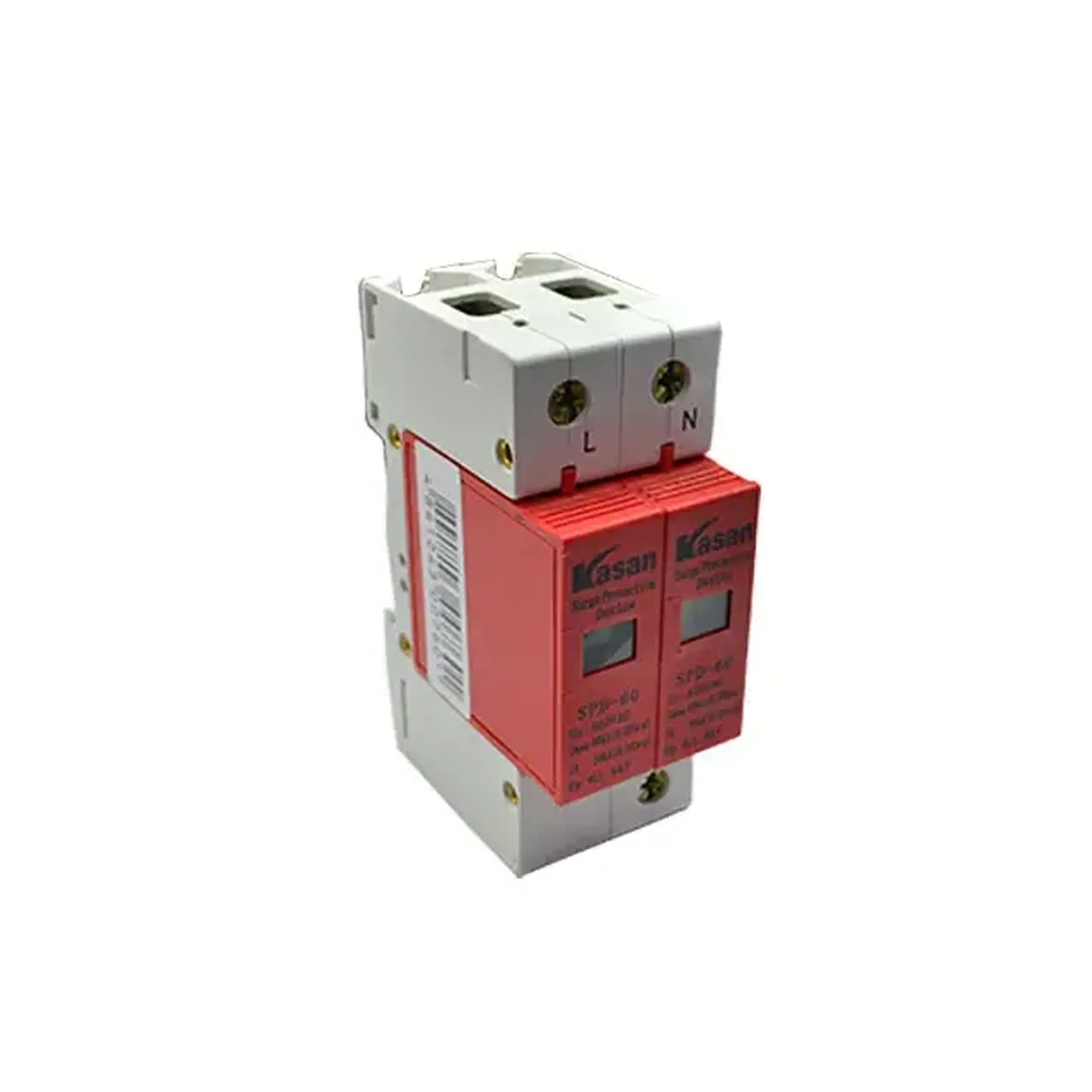 Descărcător de joasă tensiune KASAN SPD1 1P B 30 kA 400 V - Nr. Poli 2P