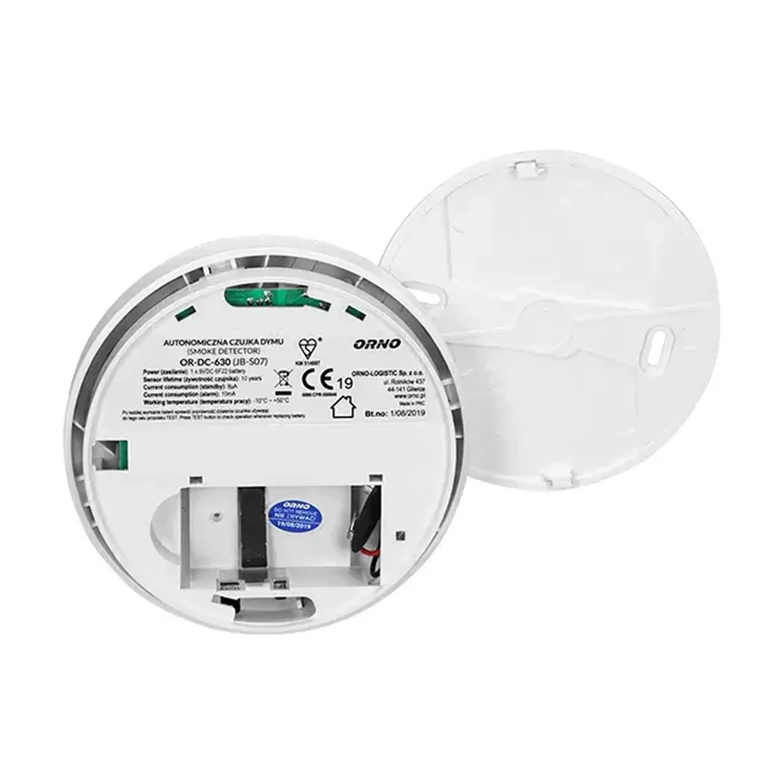 Detector de fum ORNO ORDC630 9 V