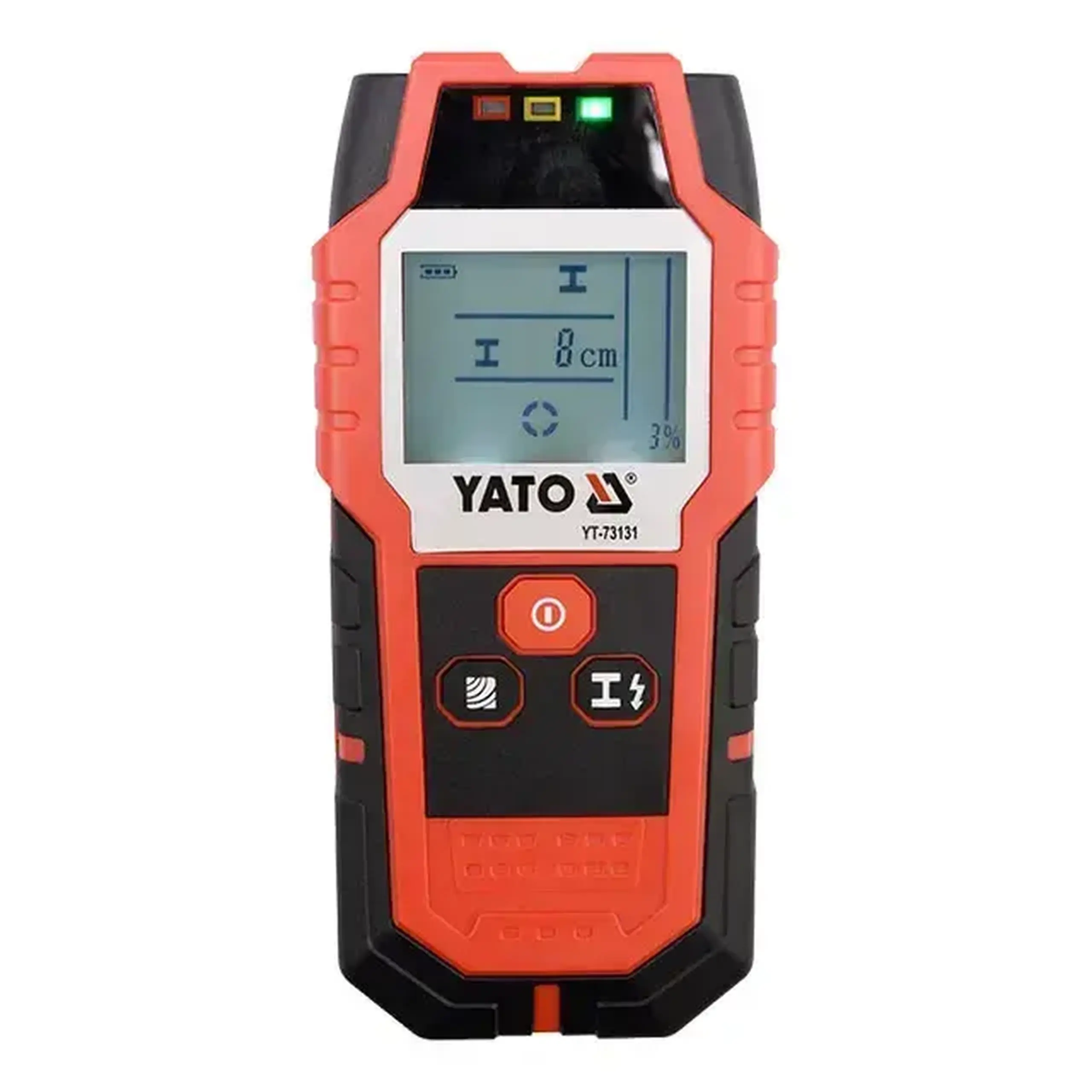 Detector de metale și cabluri sub tensiune Yato YT-73131 80 mm