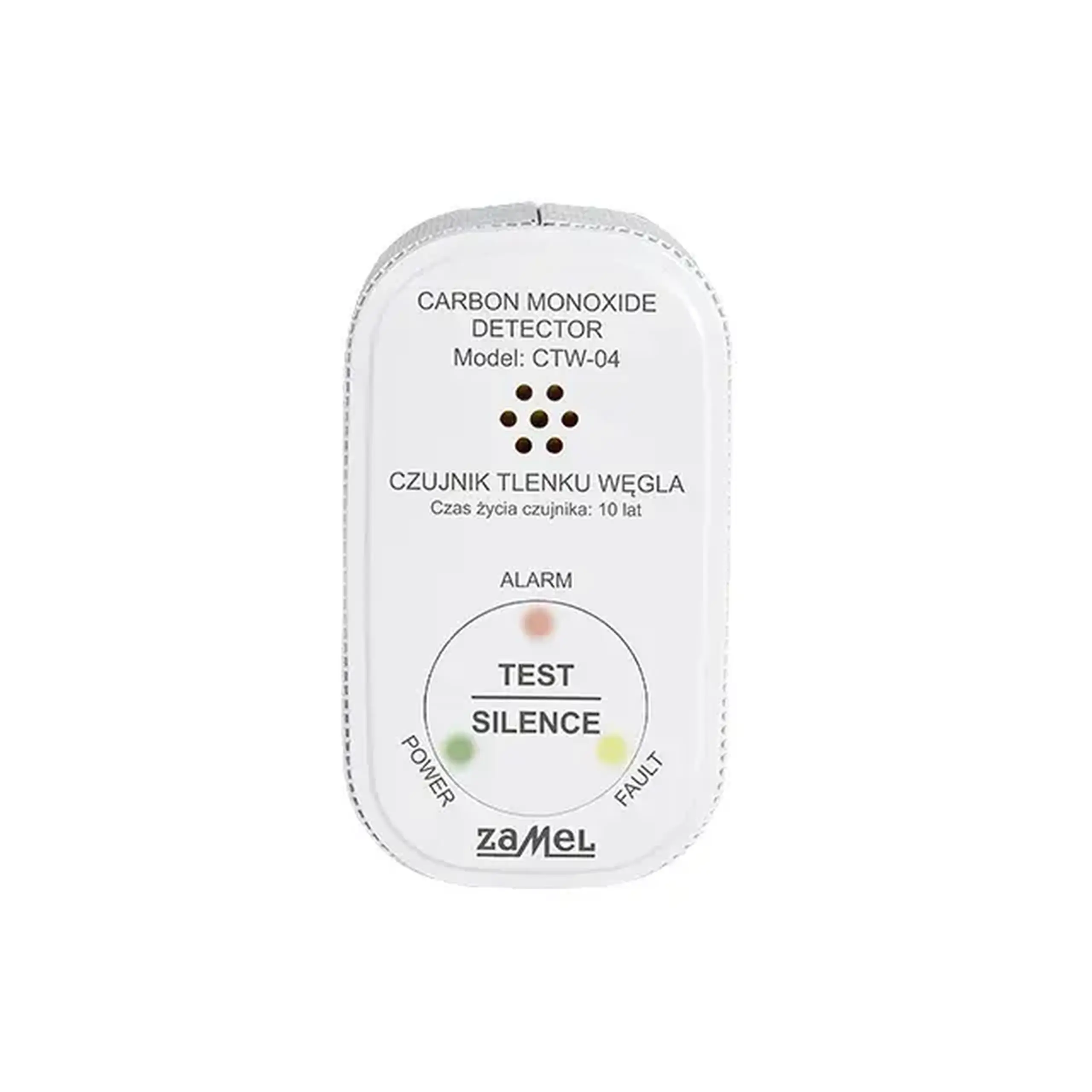 Detector monoxid de carbon CTW04 85 dB 3 V Zamel