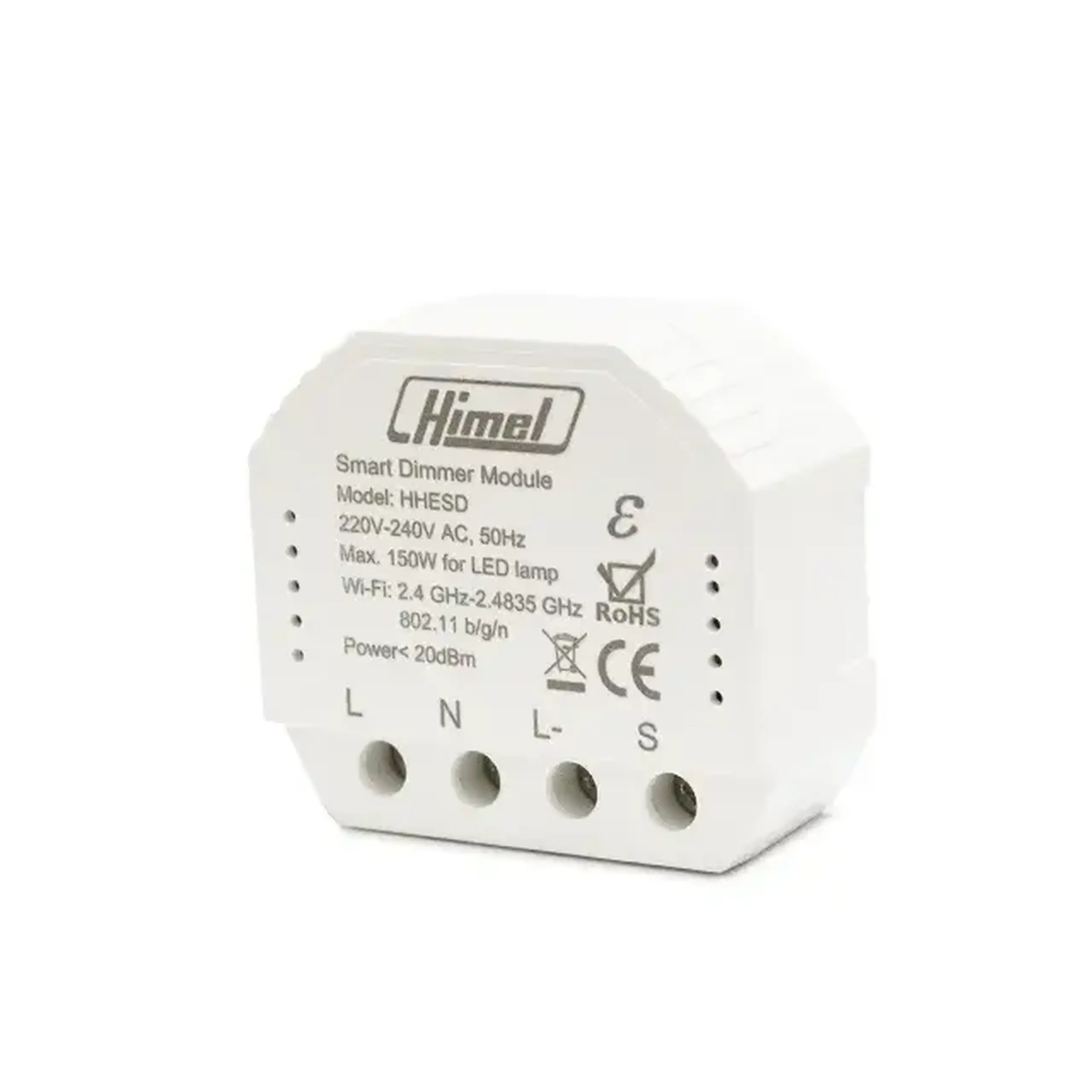 Dimmer inteligent HHE2SD Wi-Fi 16 A 220 - 240 V IP20 - Model HHESD