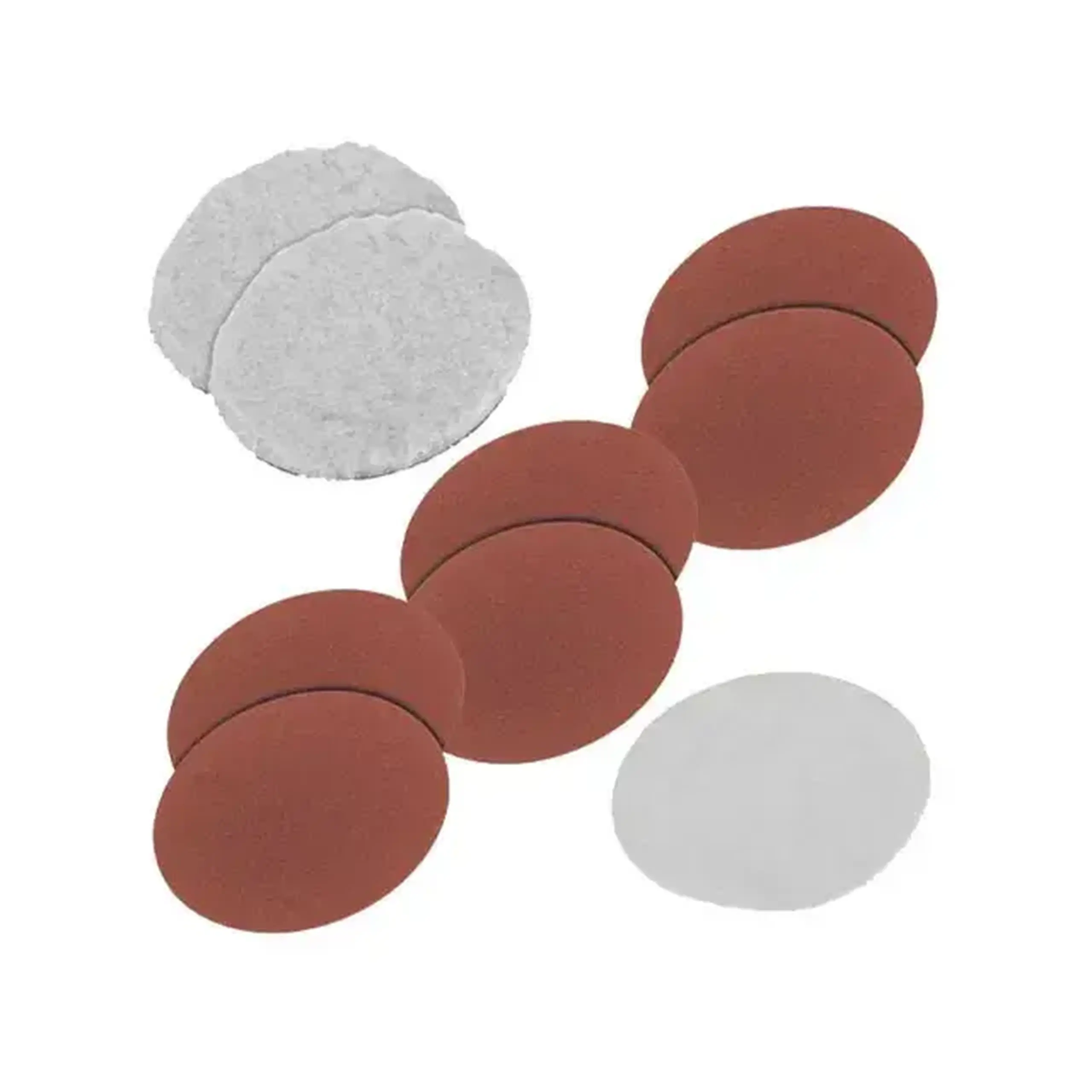 Set discuri pentru șlefuire, lustruire P80 180 mm 9 buc. Einhell