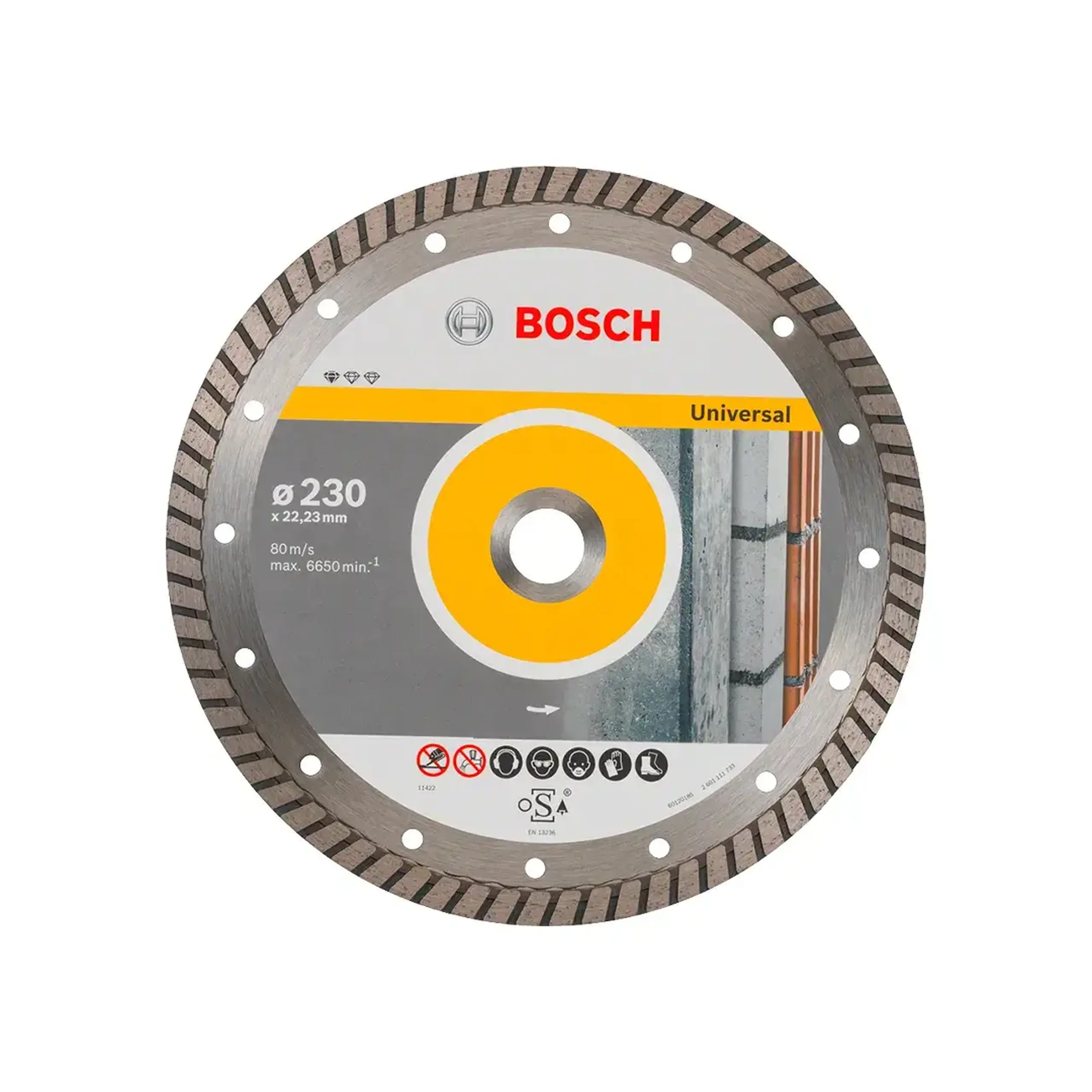 Disc de tăiat pentru beton DIA STANDART 230 * 22.23 mm Bosch