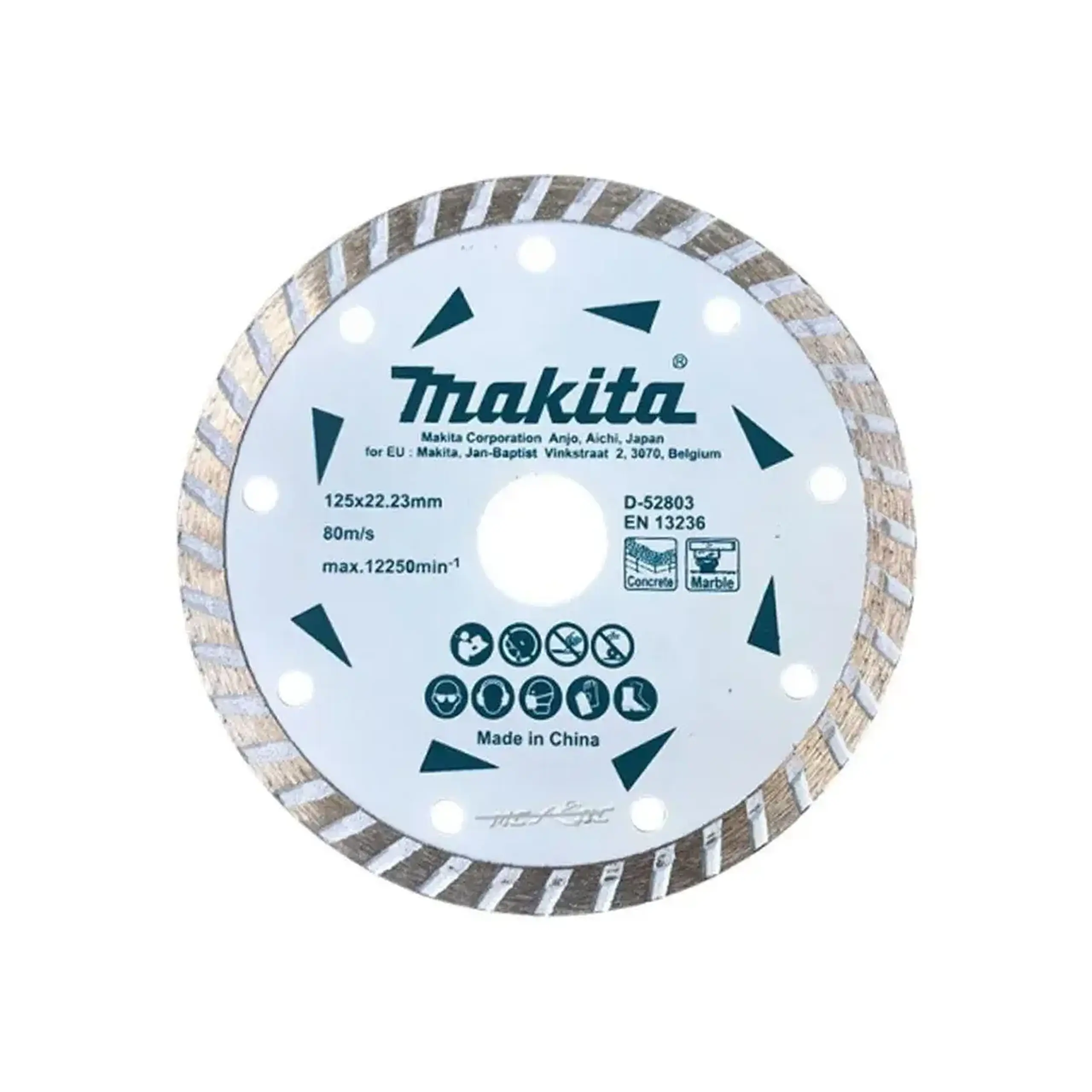 Disc diamantat pentru beton 125 * 22.23 mm Makita