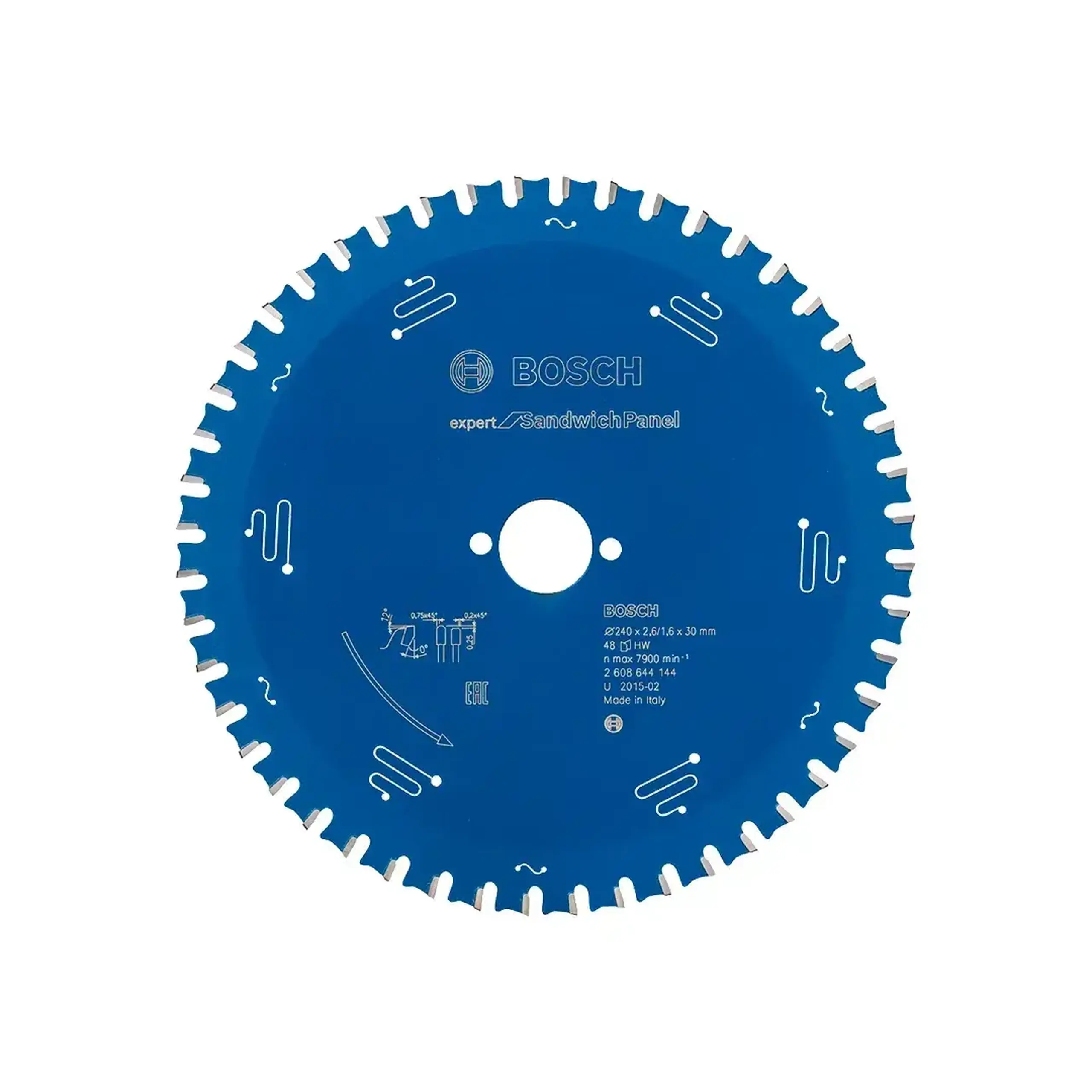 Disc de tăiat pentru panouri sandwich 240 * 30 mm Bosch
