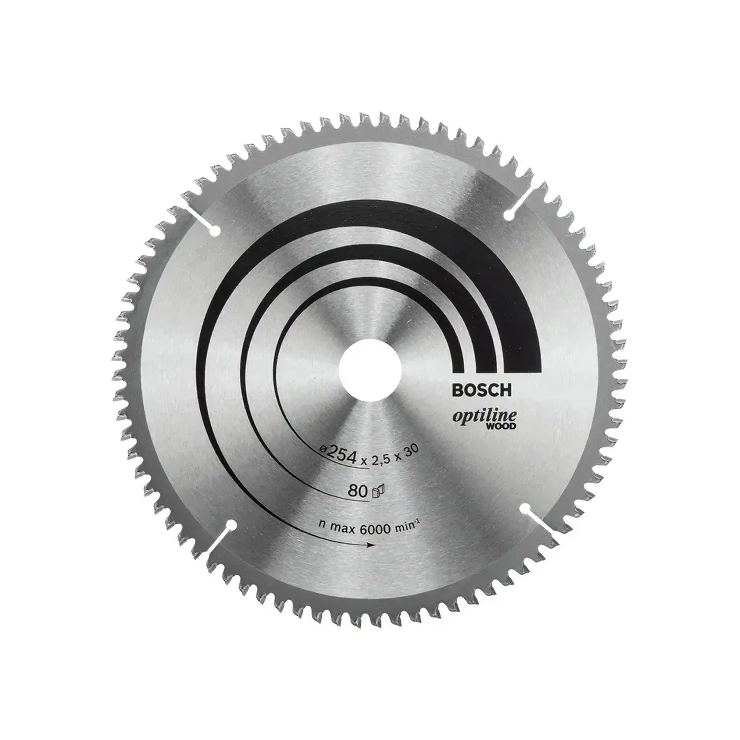 Disc de tăiat lemn 254 * 30 mm Bosch