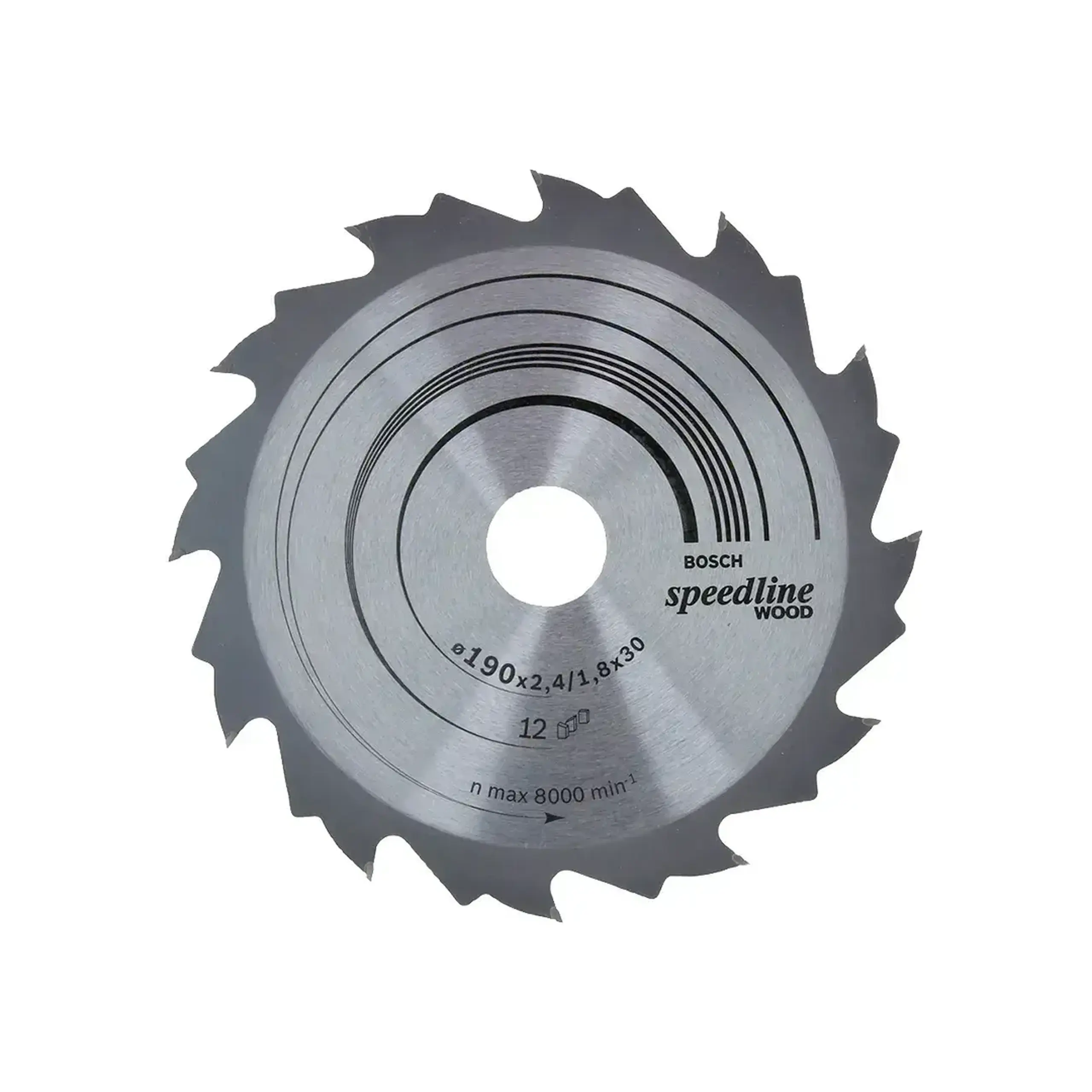 Disc de tăiat lemn 190 * 30 mm Bosch