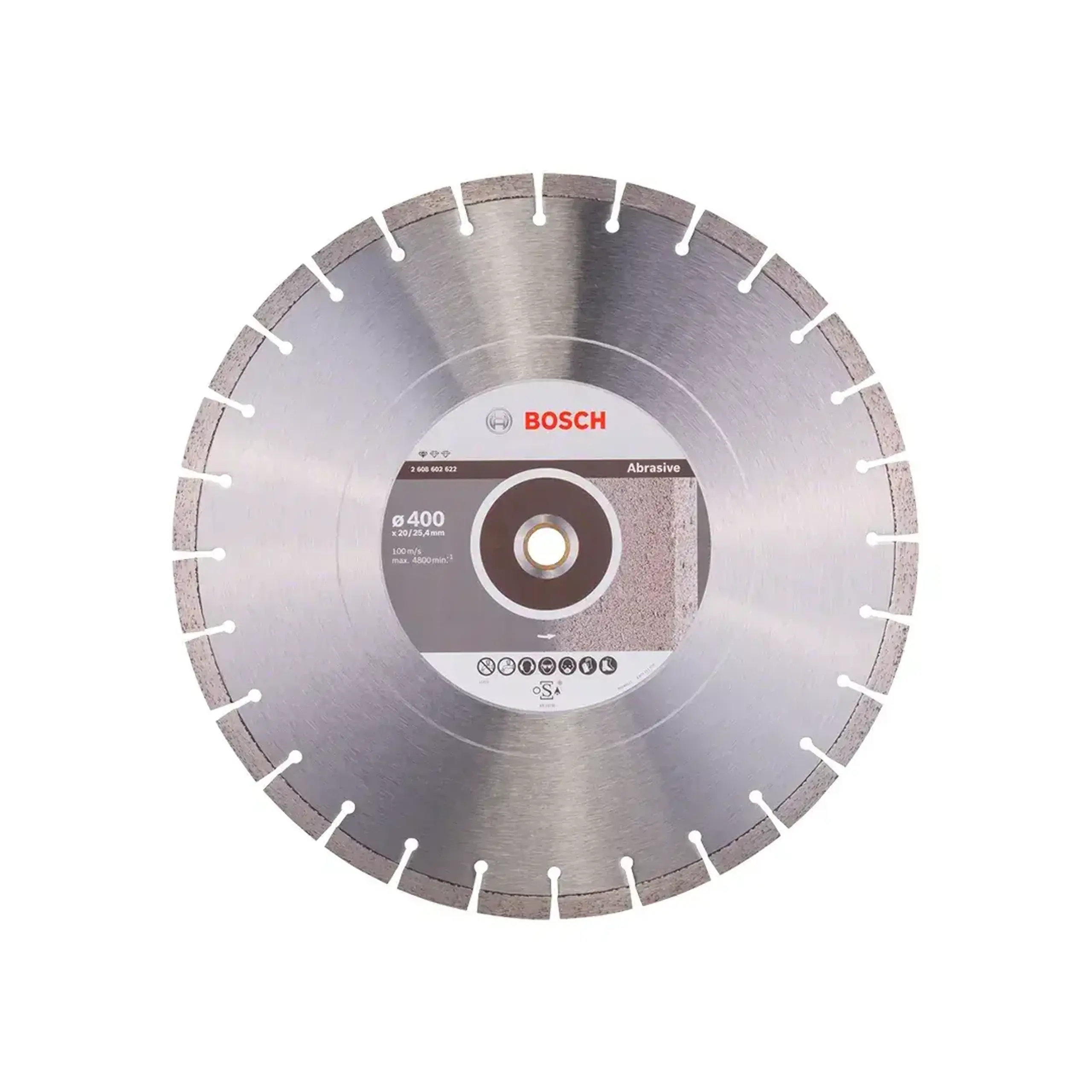 Disc diamantat segmentat pentru beton 400 * 20/25.4 mm Bosch