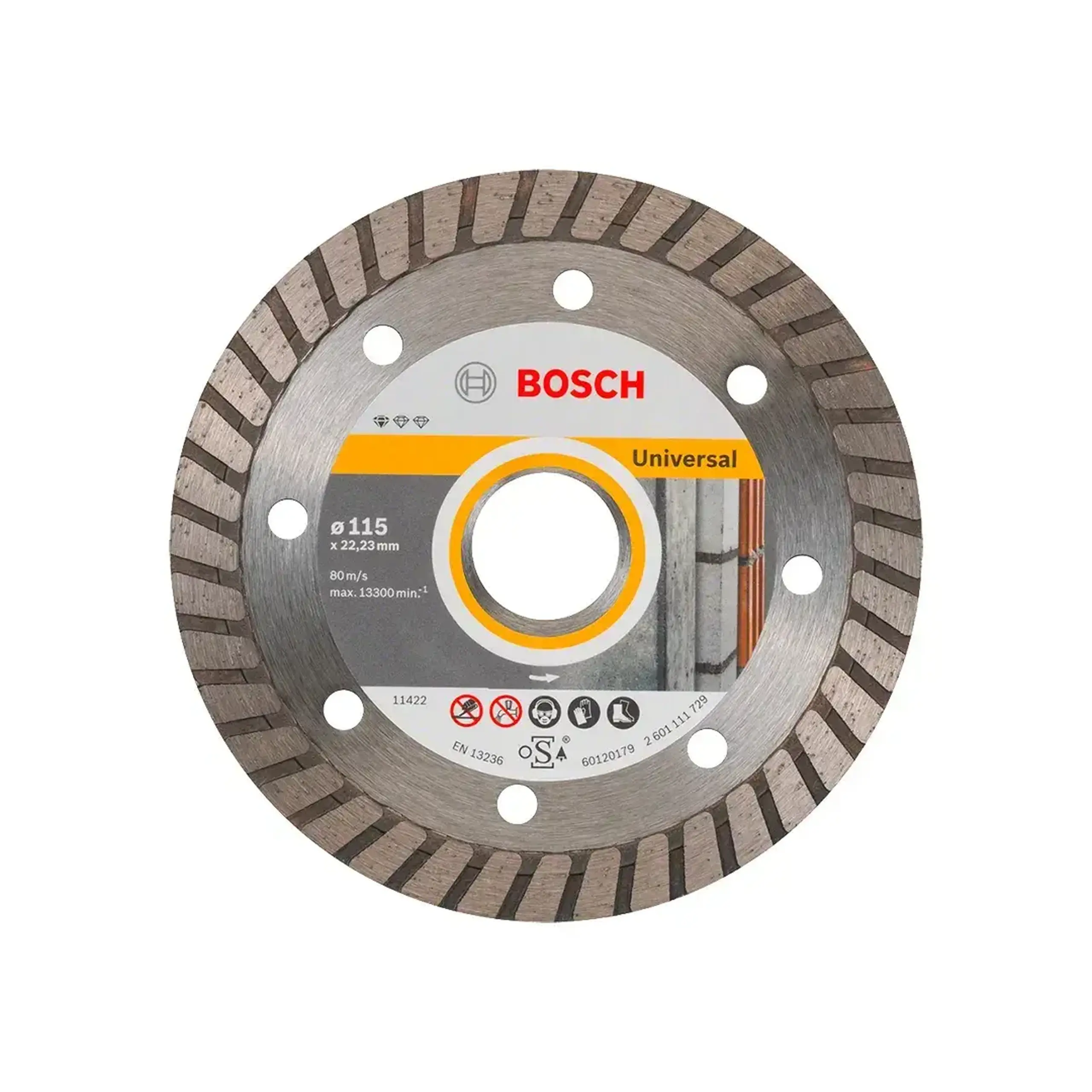 Disc diamantat pentru beton 115 * 22 mm Bosch