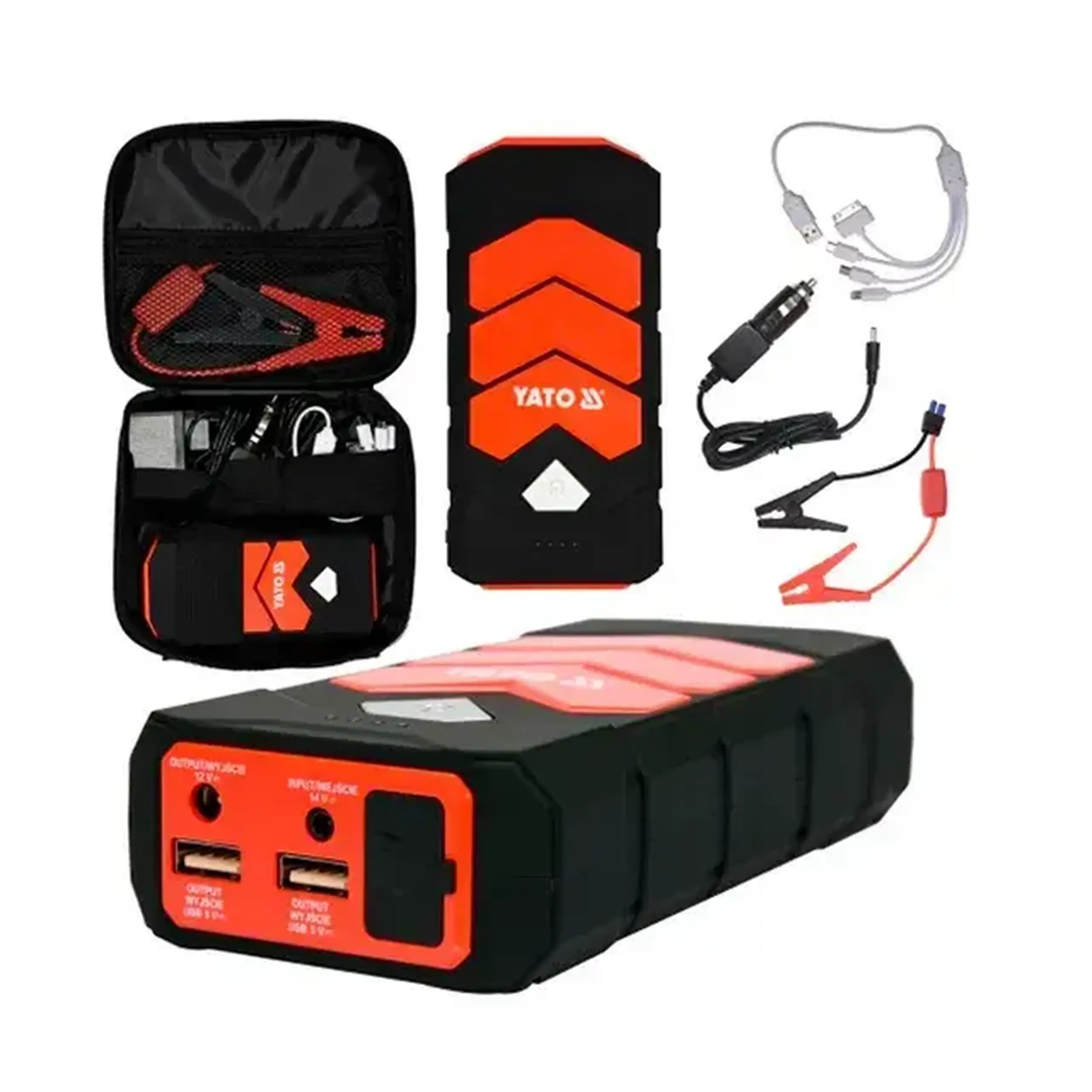 Dispozitiv de încarcare/pornire acumulator 5/12 V DC Yato