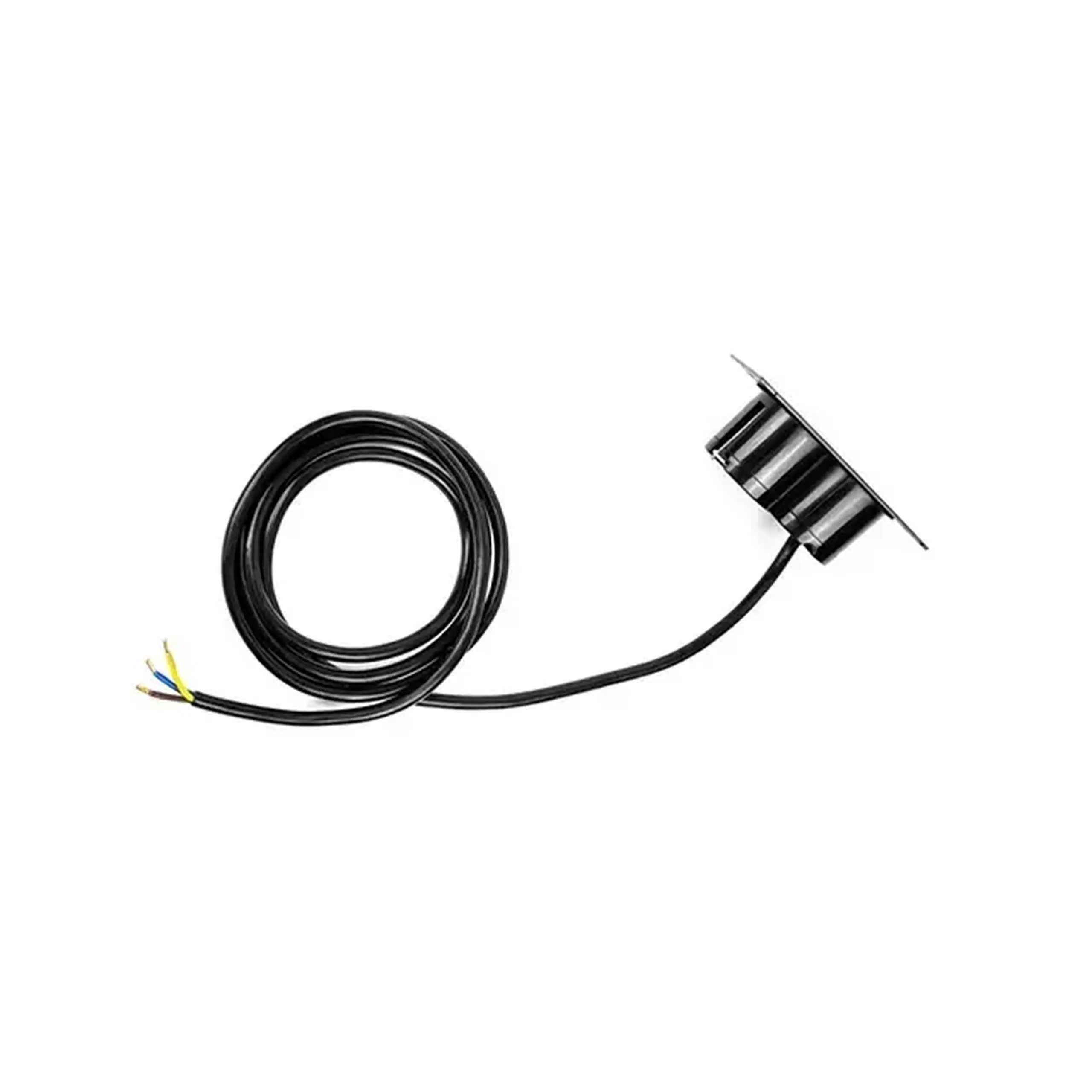 Modul pentru priză de birou cu împământare 2 prize 2 m 16 A BACHMANN
