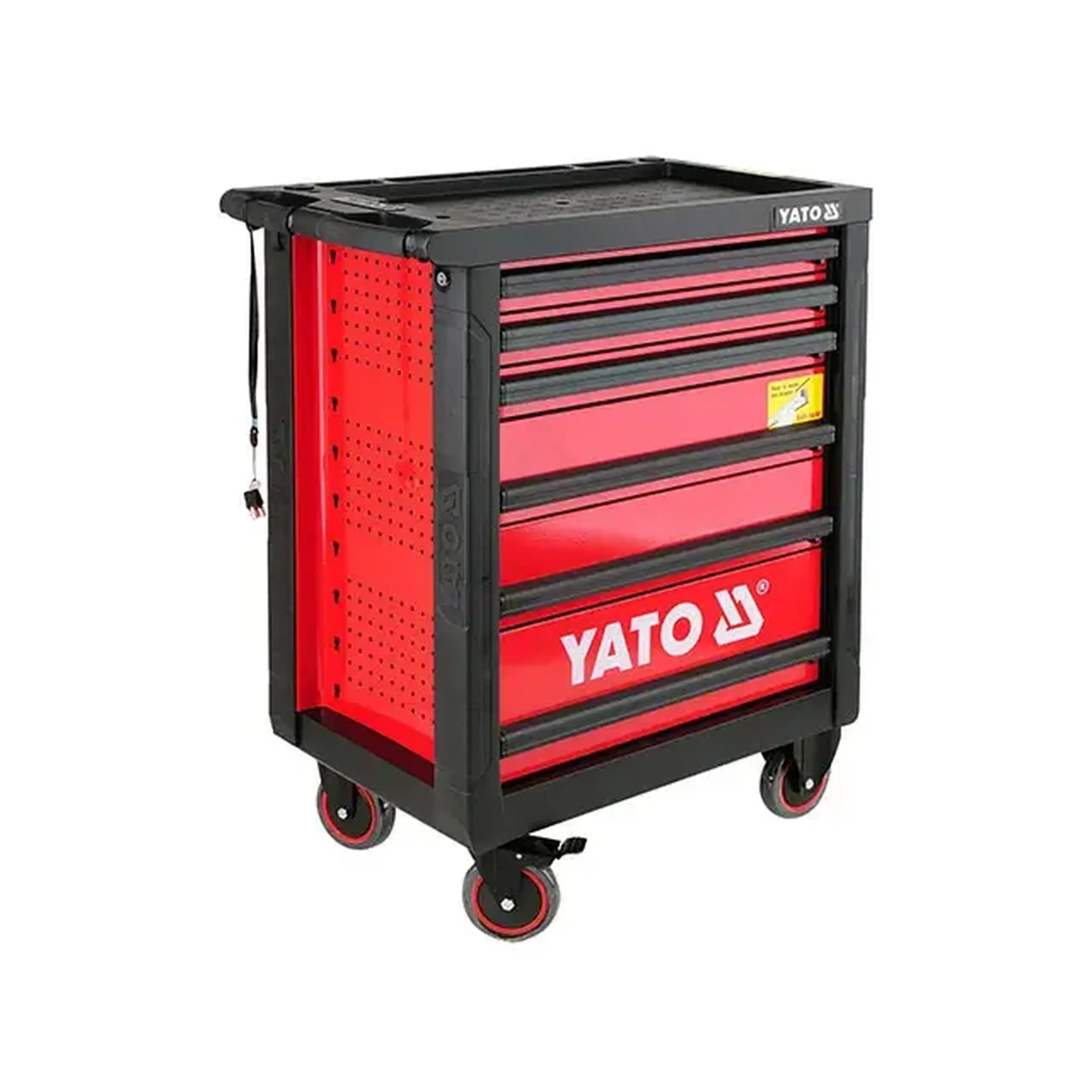Dulap mobil pentru scule oțel/Plastic Yato - Tip 6 sertare