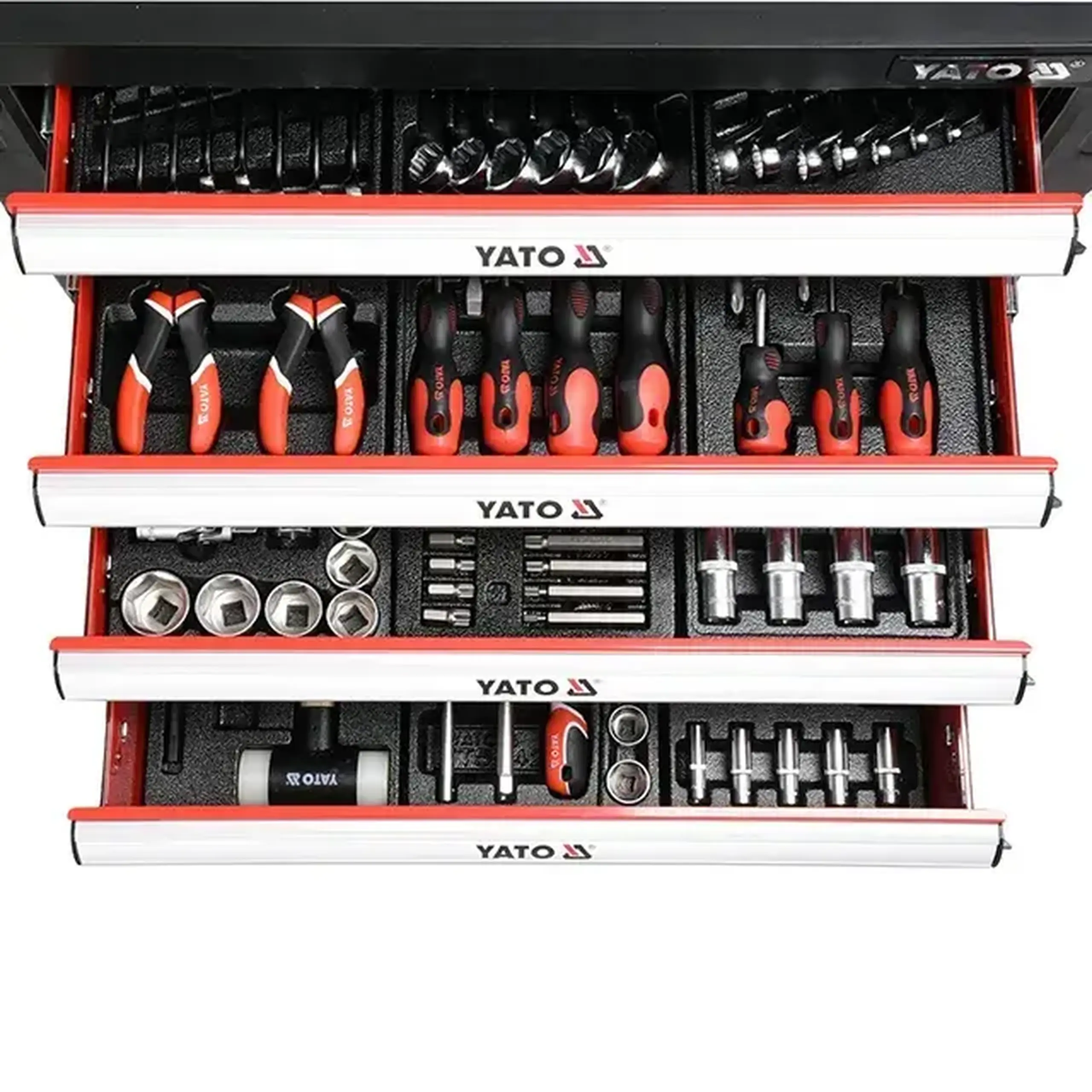 Dulap mobil cu scule YT55300 975 x 765 x 465 mm 6 sertare 177 Yato