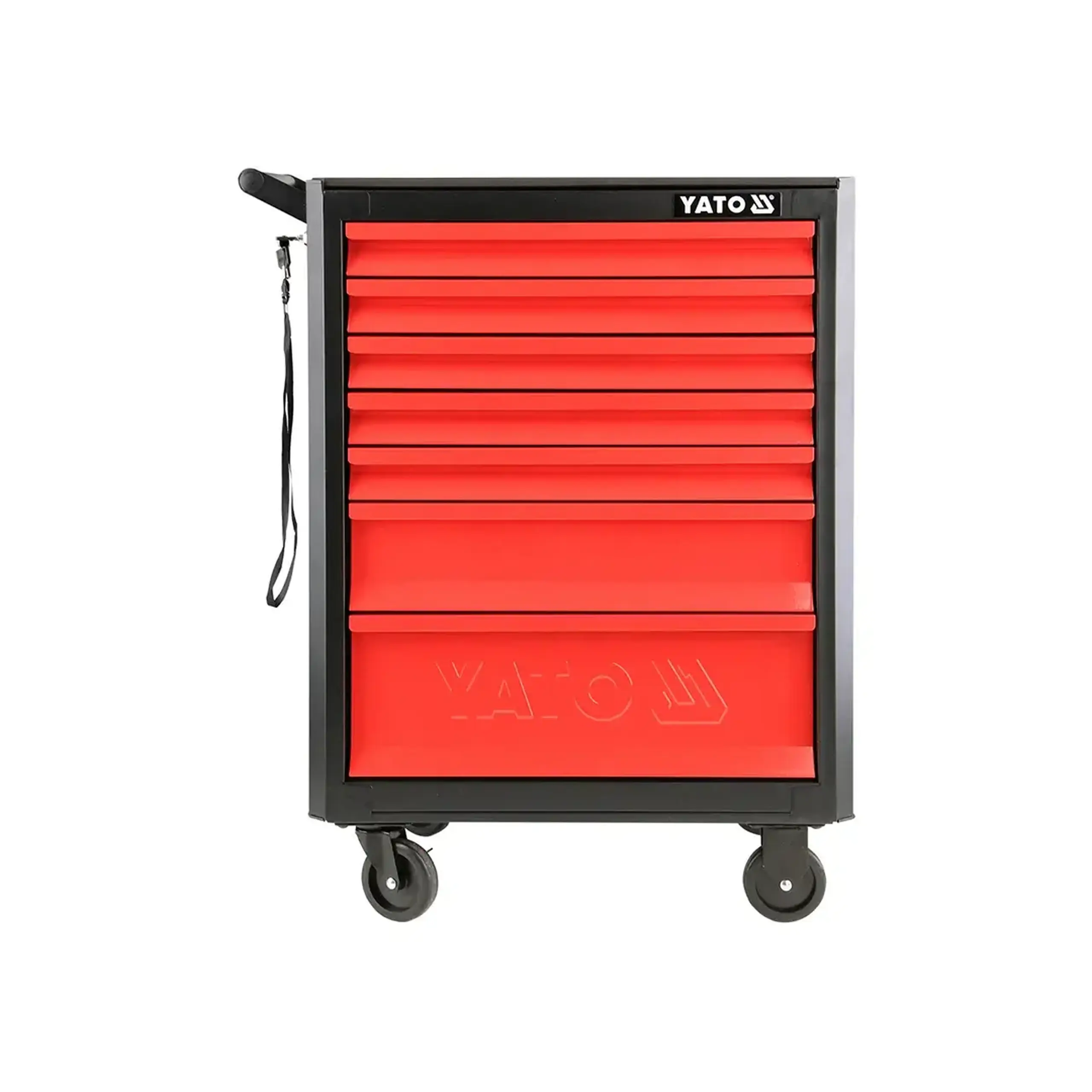 Dulap mobil pentru scule oțel/Plastic Yato - Tip 7 sertare