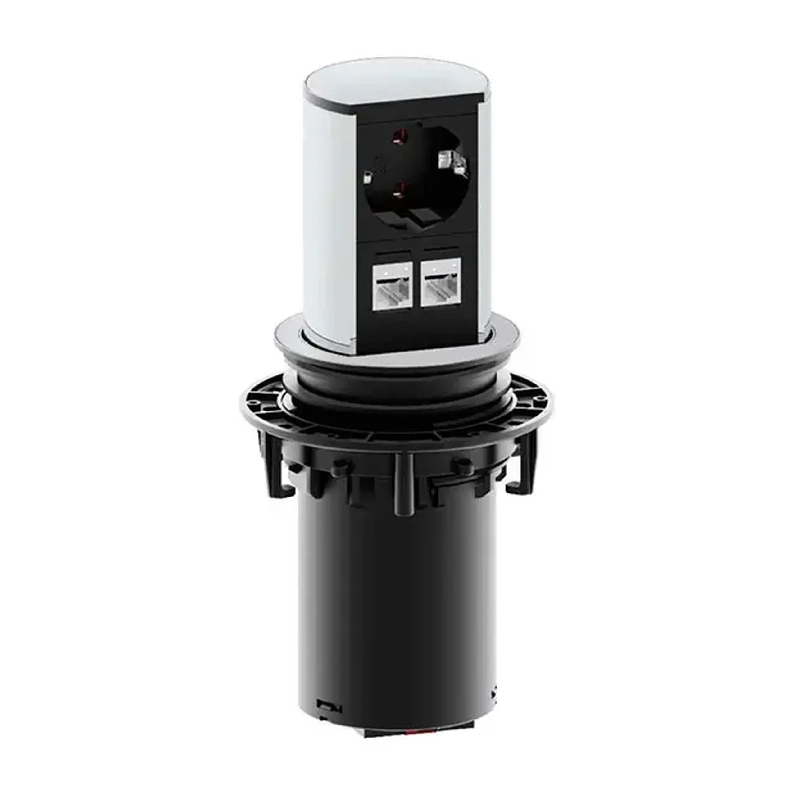 Elevator cu prize 928.004 16 A 250 V argintiu BACHMANN