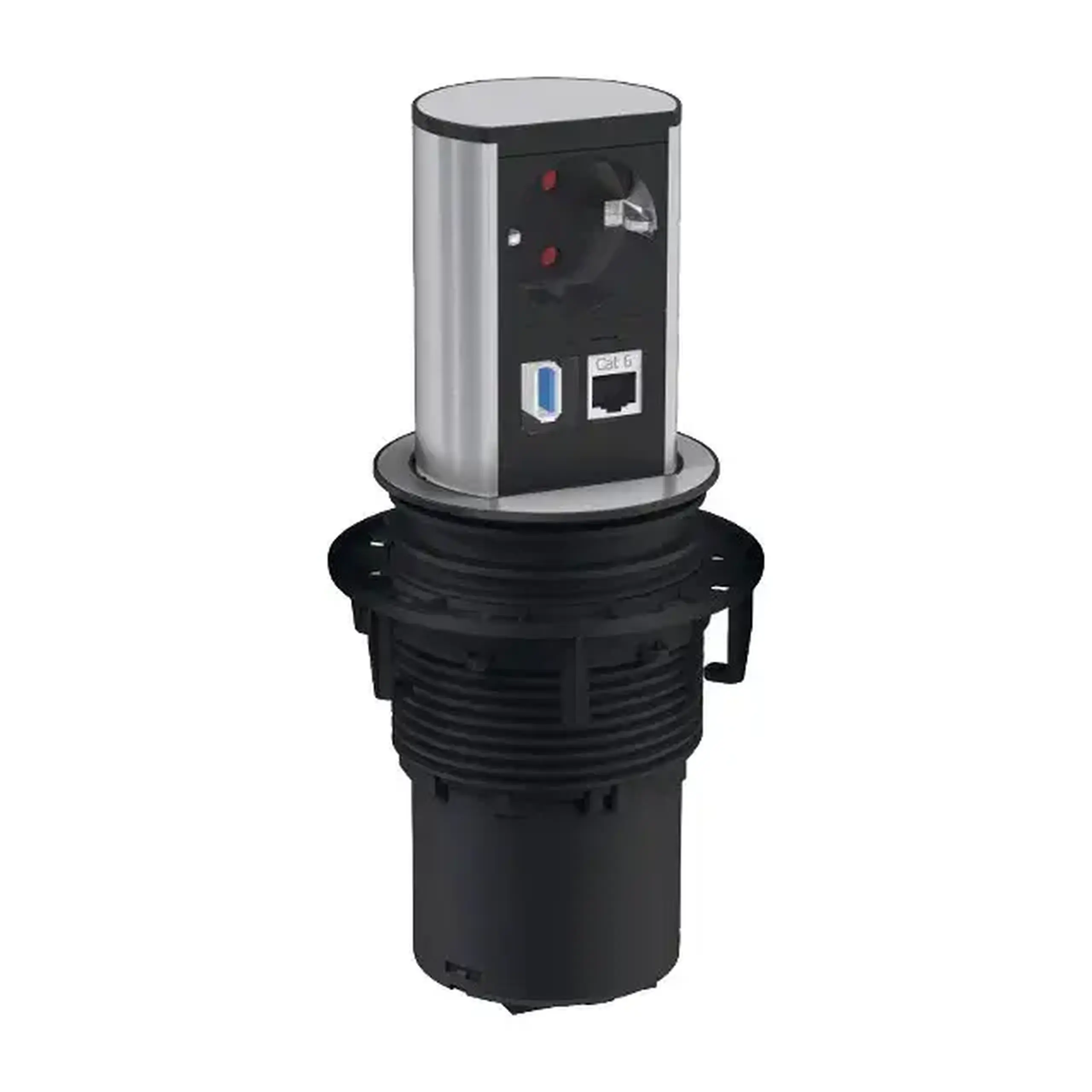 Elevator cu prize 928.005 16 A 250 V argintiu BACHMANN