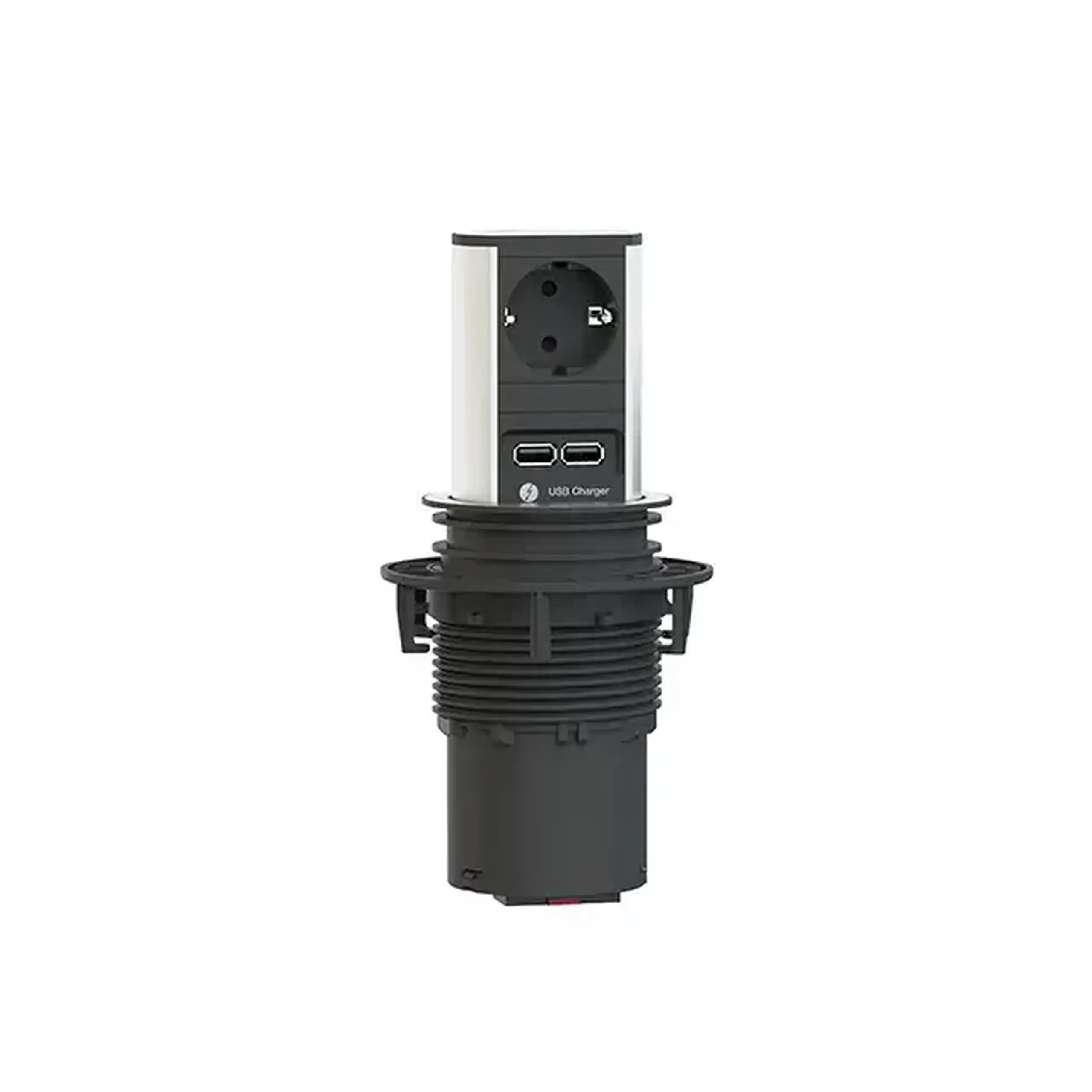 Elevator cu prize 928.017 16 A 250 V argintiu BACHMANN