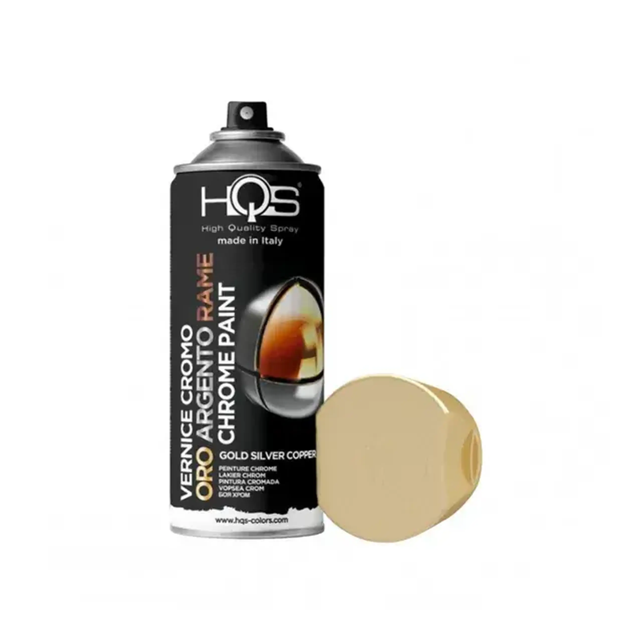 Email spray acrilic auriu 400 ml HQS