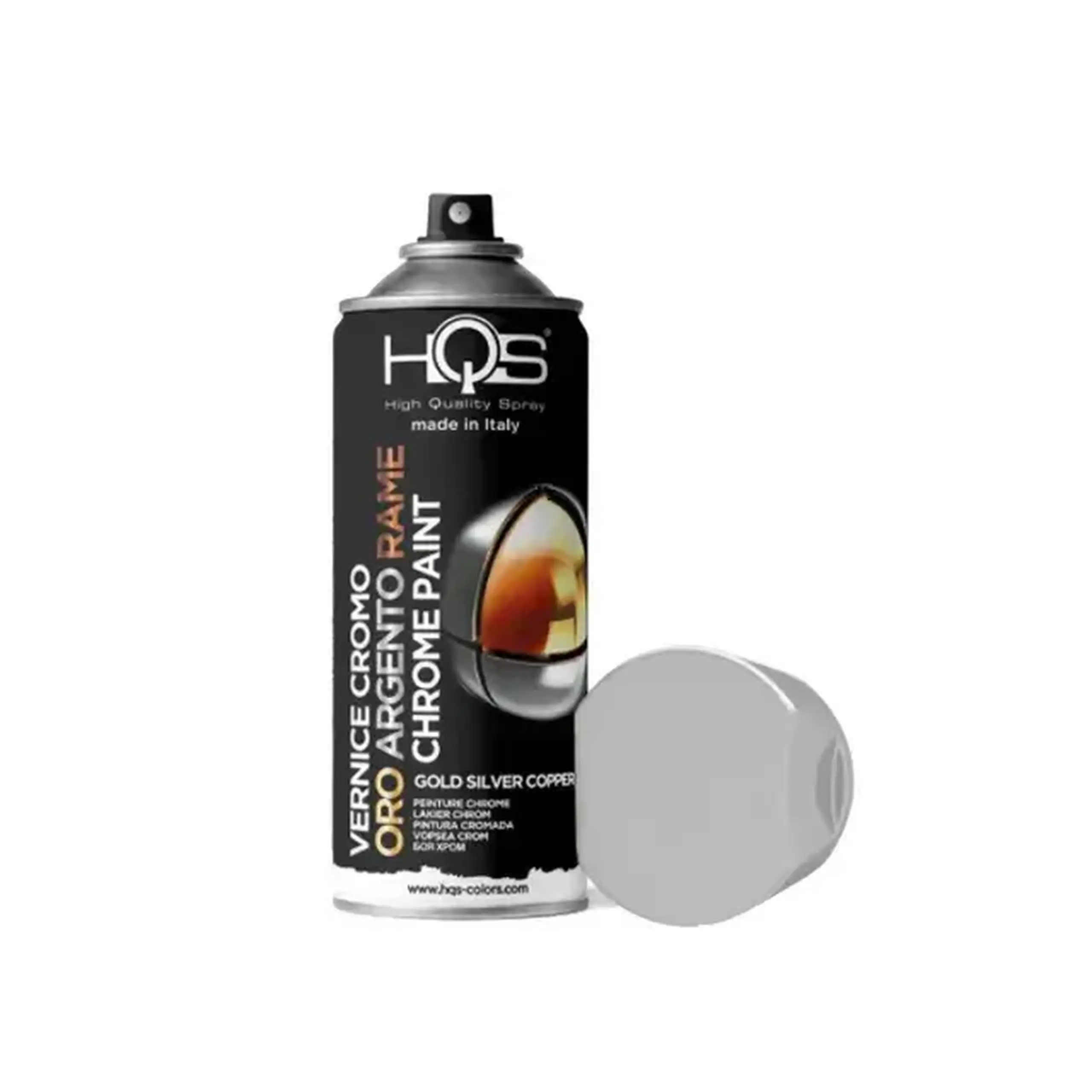 Email spray acrilic Argintiu 0.4 l HQS