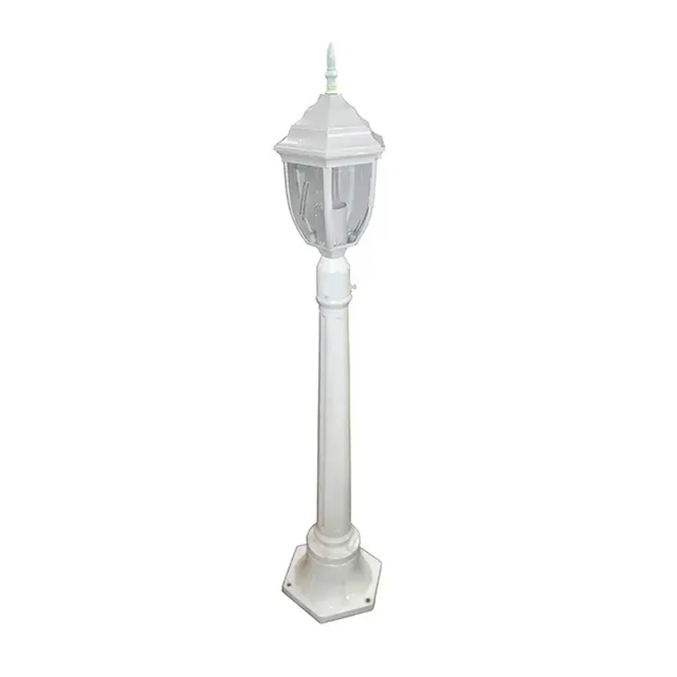Felinar de grădină 60 W E27 220 - 240 V IP44 Philips - Alb 1000 mm (L x W x H x Ø)