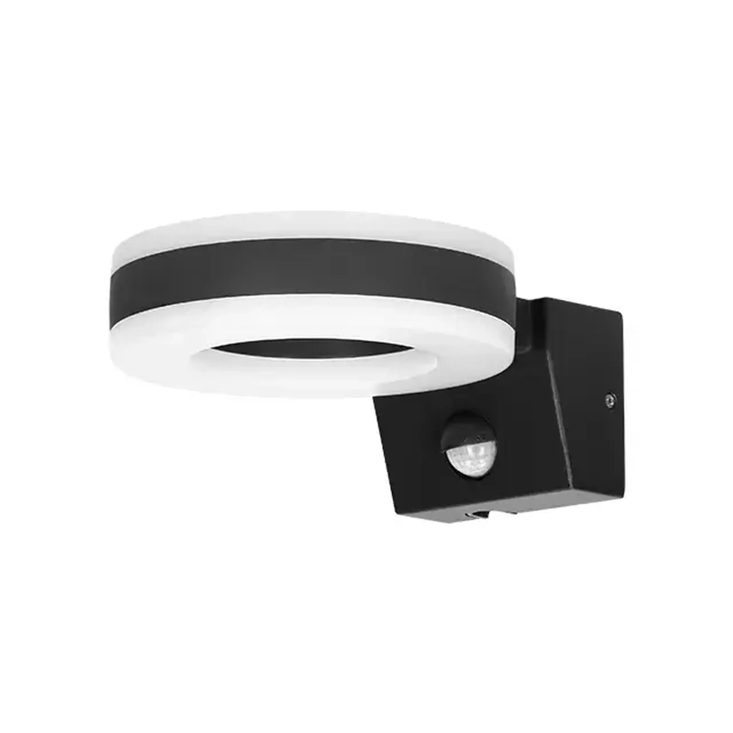 Felinar LED cu senzor de mișcare HOWLIT 20 W SMD 1800 lm 220 - 240 V IP65 ORNO - Culoare Negru