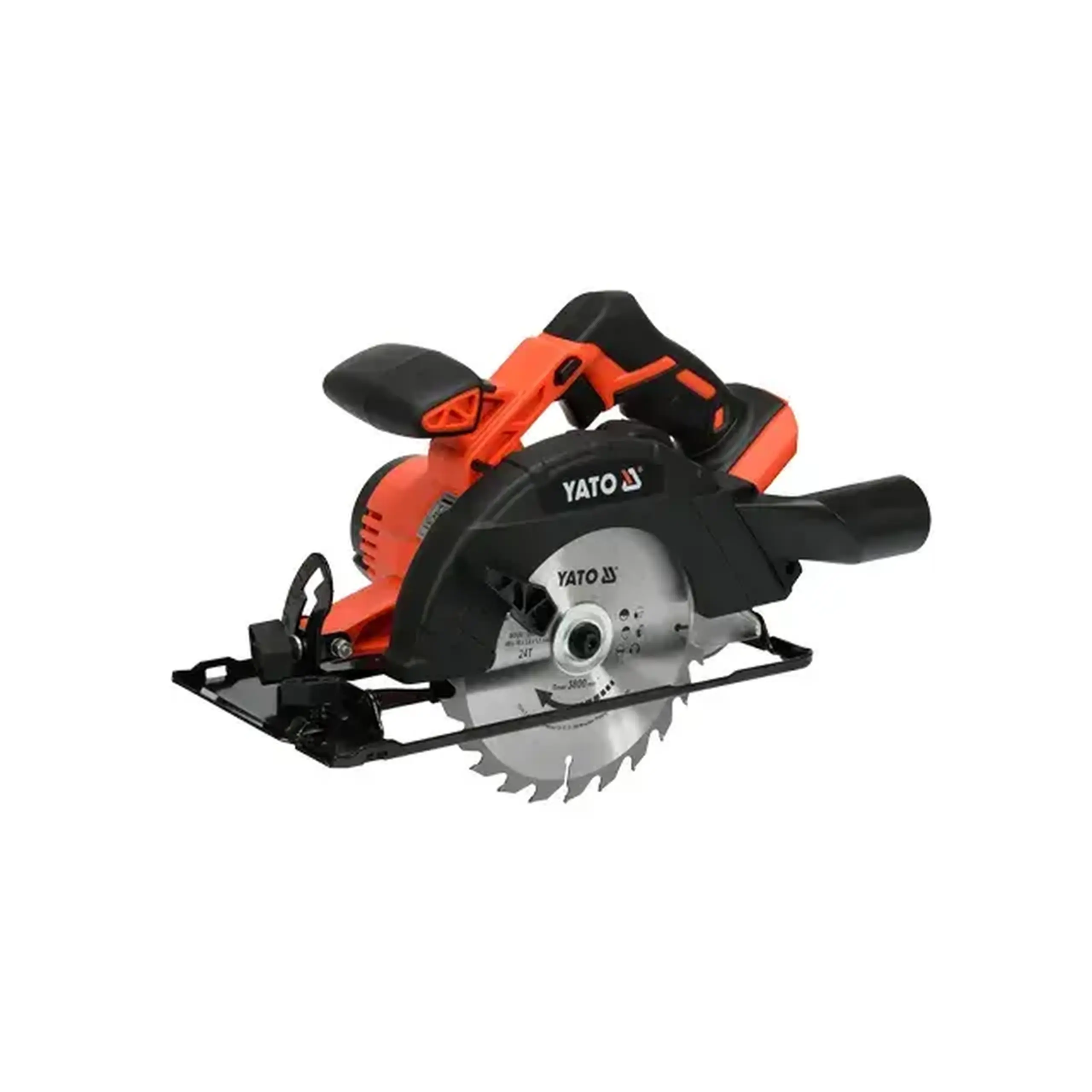 Fierăstrău circular Yato YT82811 Fără acumulator 18 V 3800 rot/min