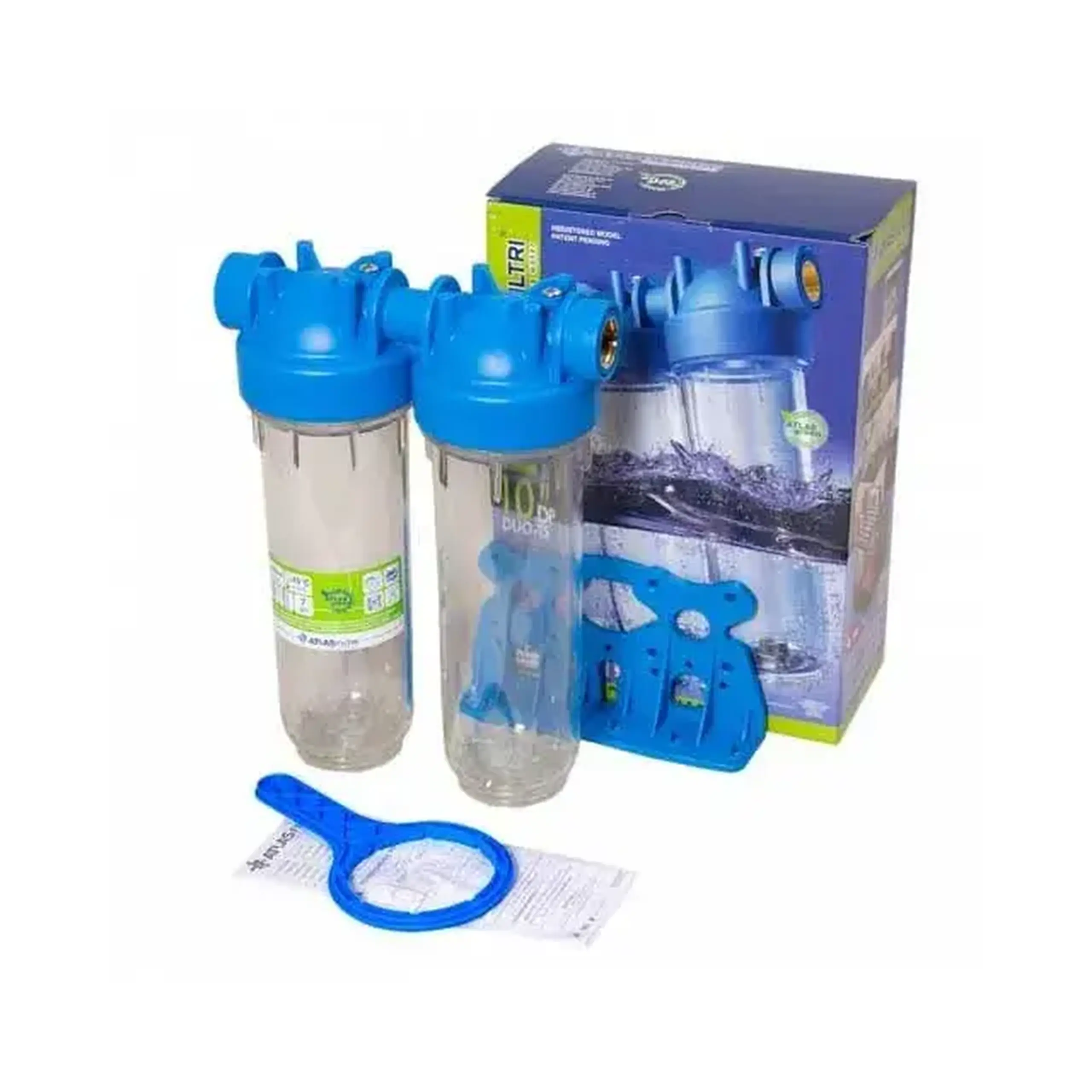 Filtru de apă DP 10 DUO 3/4'' ATLASFILTRI