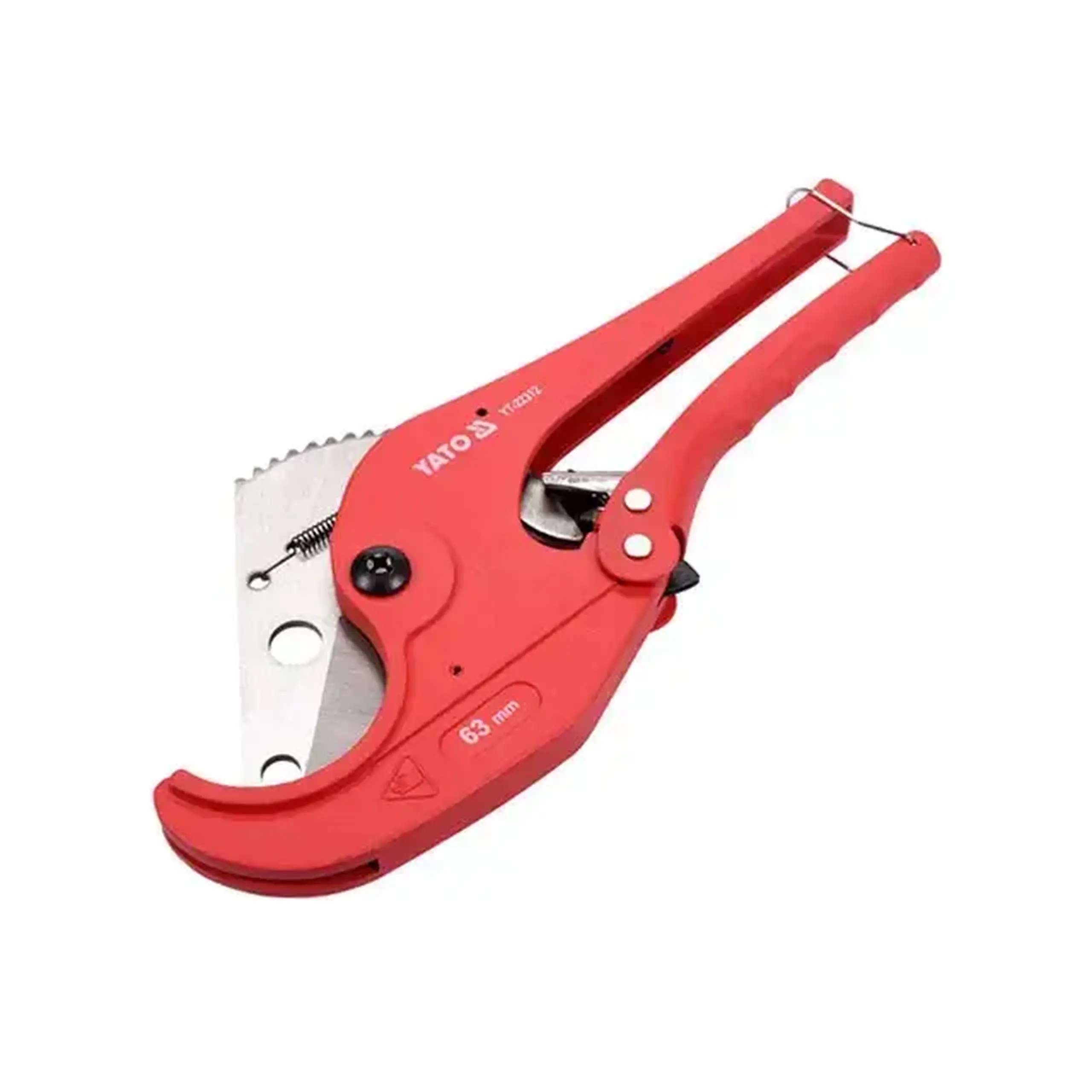 Clește pentru tăiat țevi PVC 42 mm Yato - 63 mm Oțel