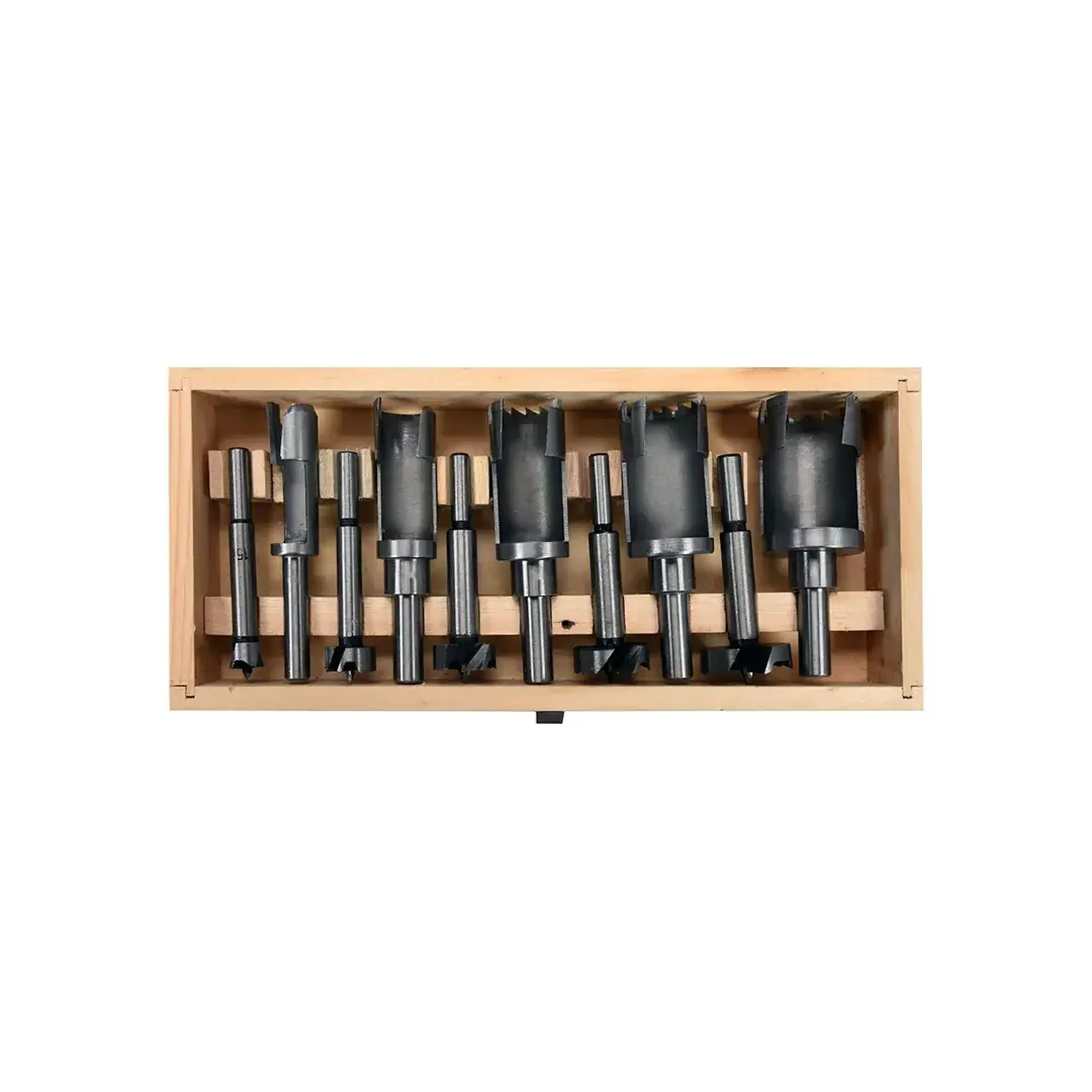 Set freze 10 buc. pentru lemn 15 - 35 mm Cilindric Yato