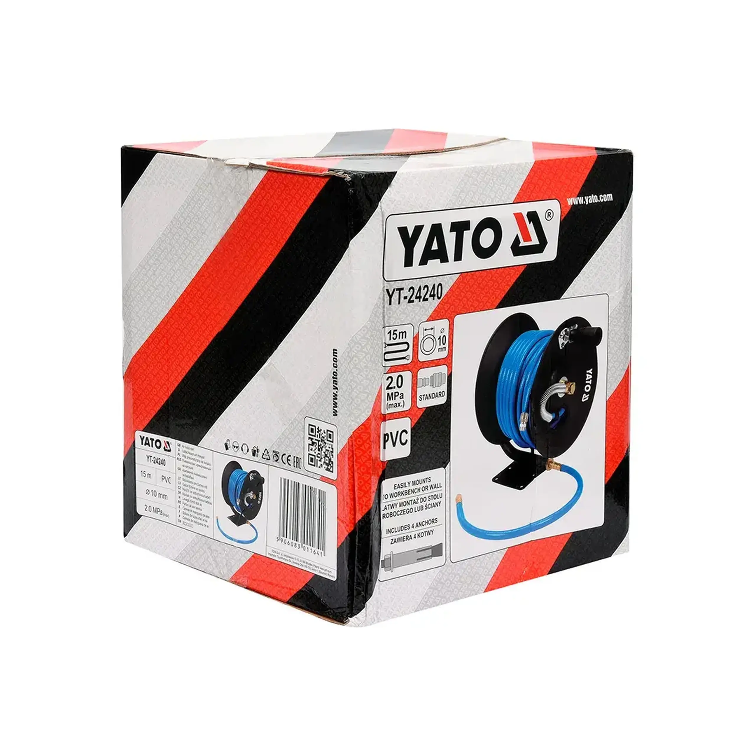 Furtun pentru compresor 1/4'' 10 mm 2 bar Yato